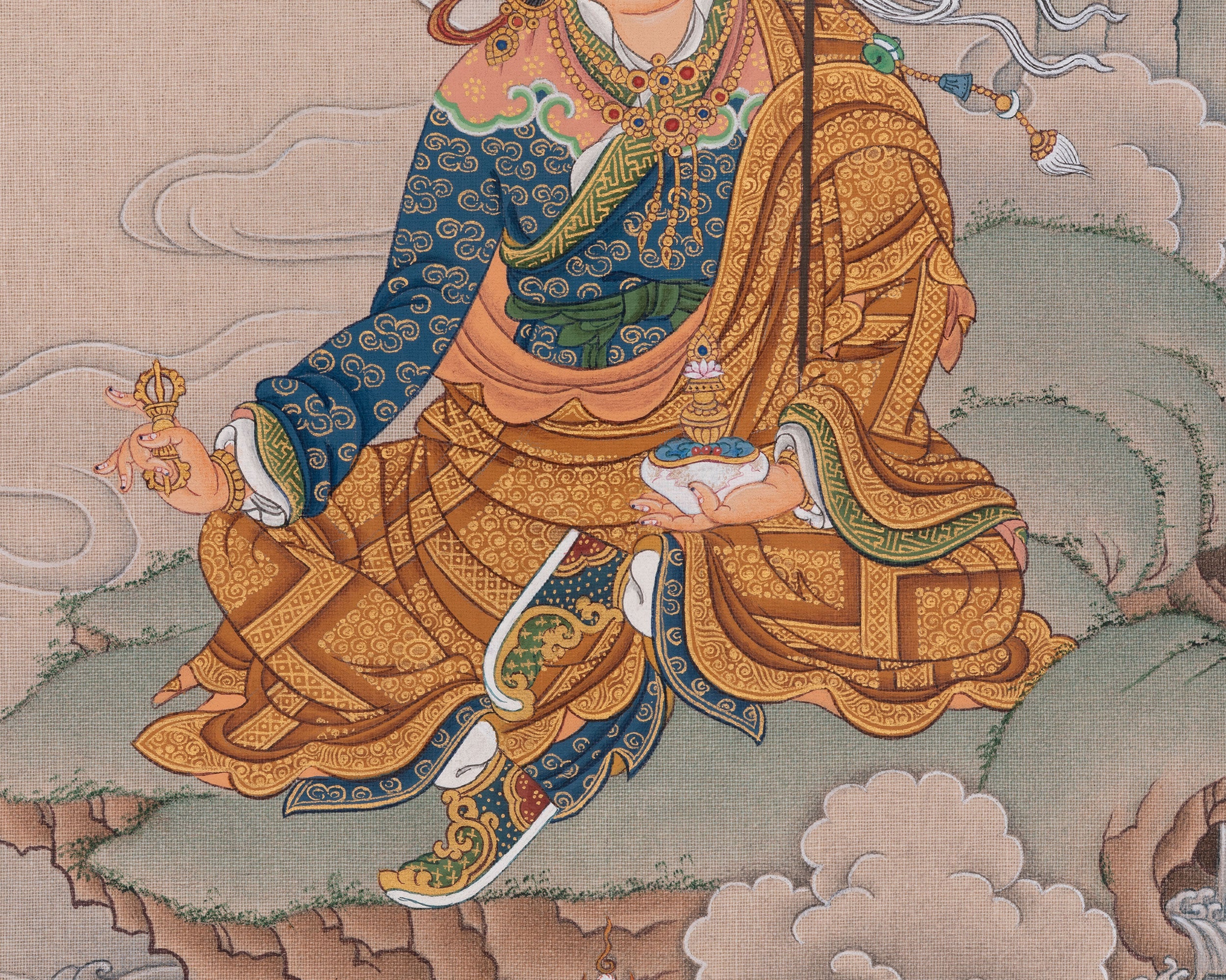 Guru Rinpoche Sacred Art | Founder of The Nyingma Tradition | Spiritual Gift