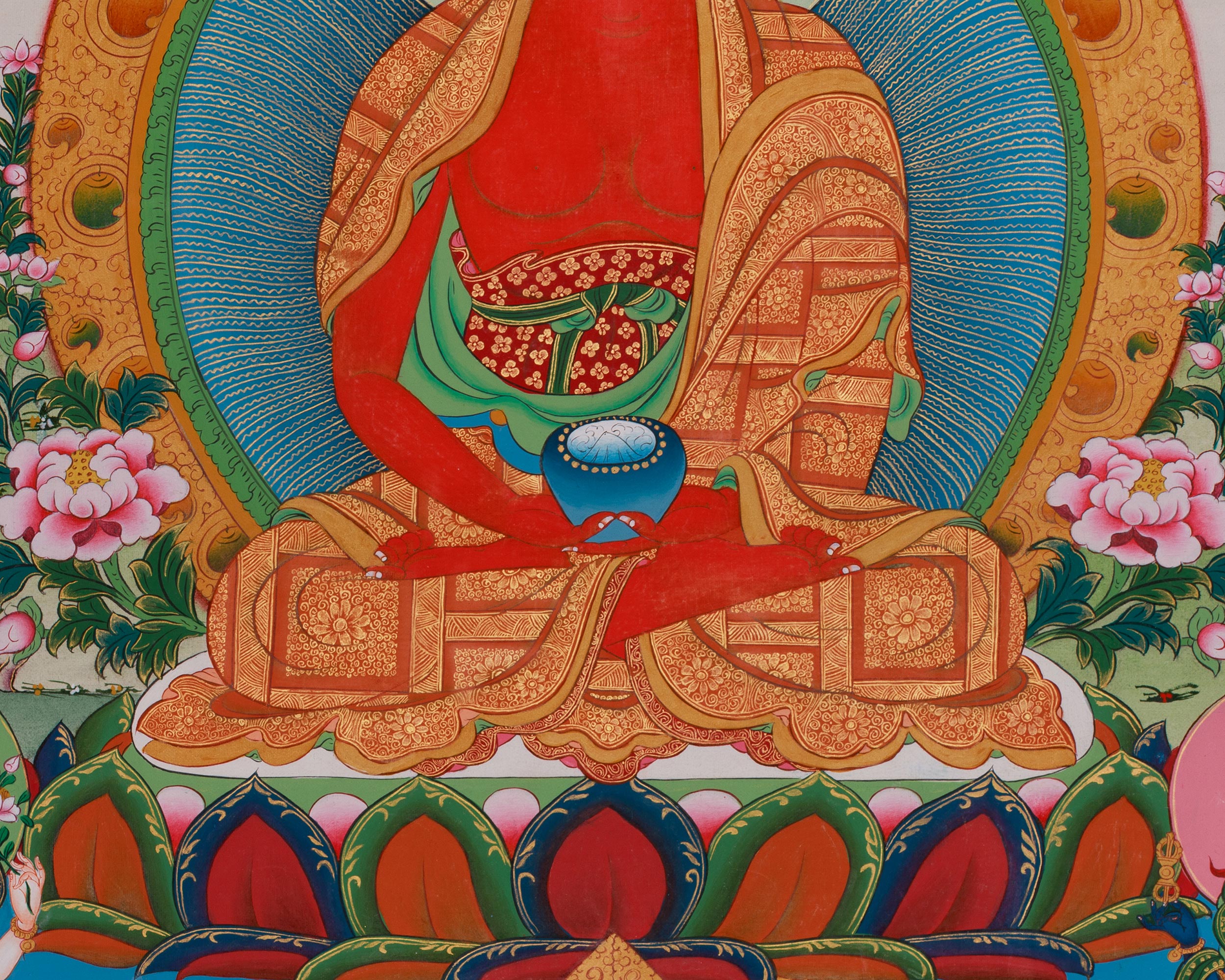 Amitabha Buddha Sacred Art | Infinite Light | Pure Land Buddha | Wisdom Deity
