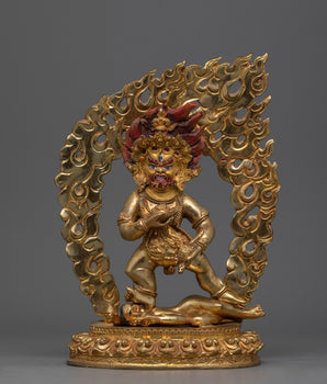 Black Karma Dzambhala Statue