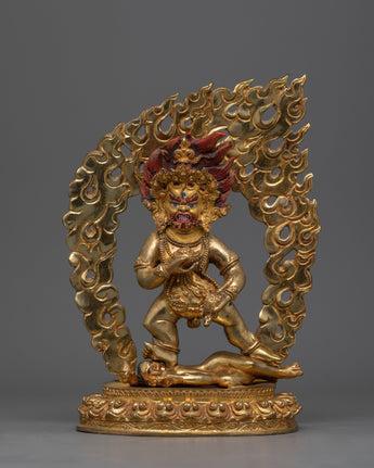 Black Karma Dzambhala Statue