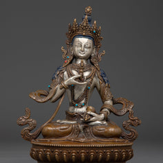 Copper Buddhist Artwork of Vajrasattva