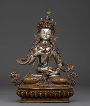 Copper Buddhist Artwork of Vajrasattva
