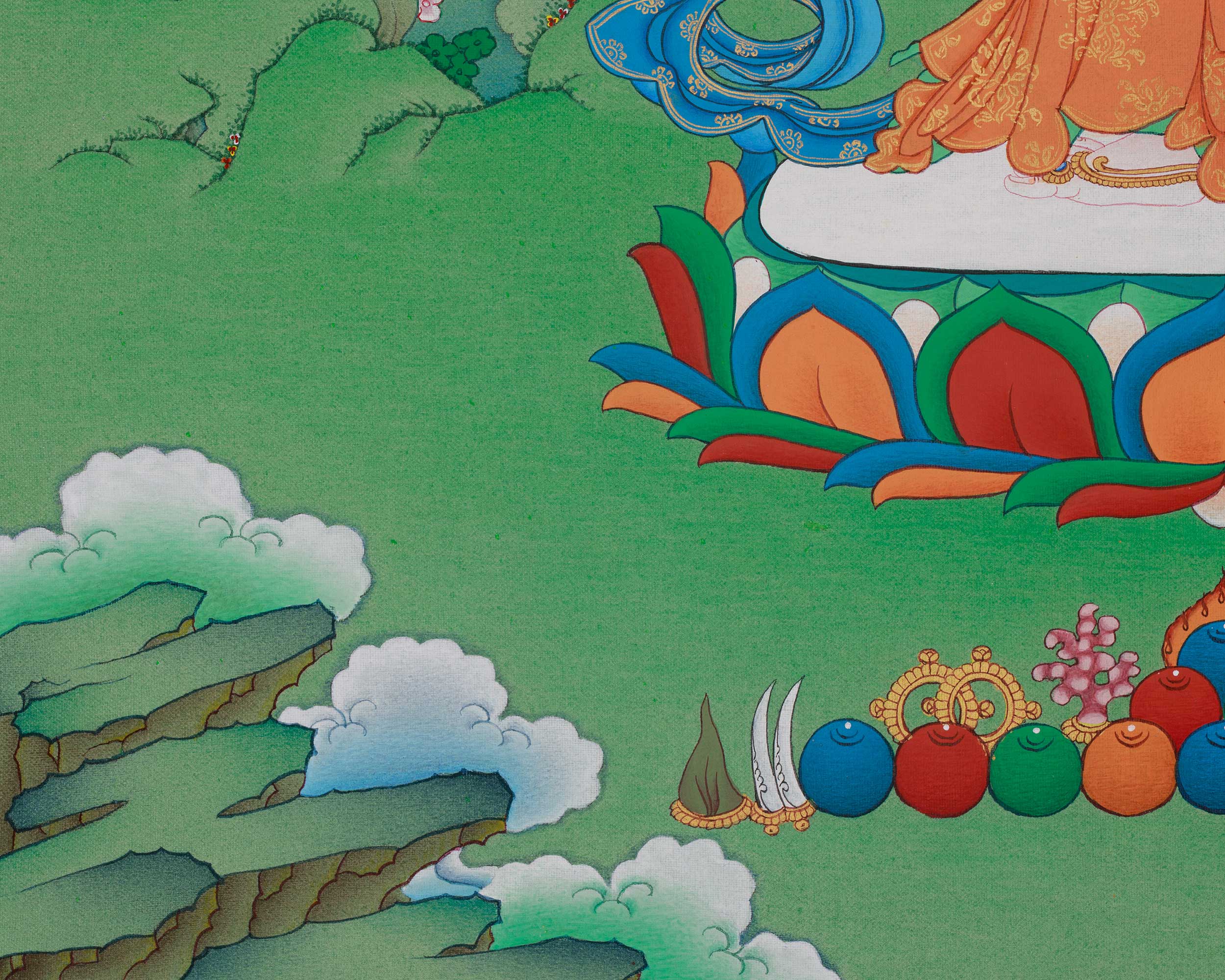 Tibetan 1000 Armed Chenrezig Art | Sacred Compassion Deity