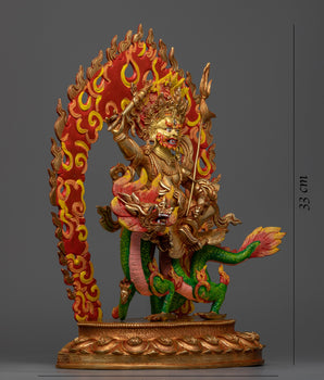 White Jambhala Statue
