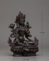 green-tara-tibetan-goddess-sculpture