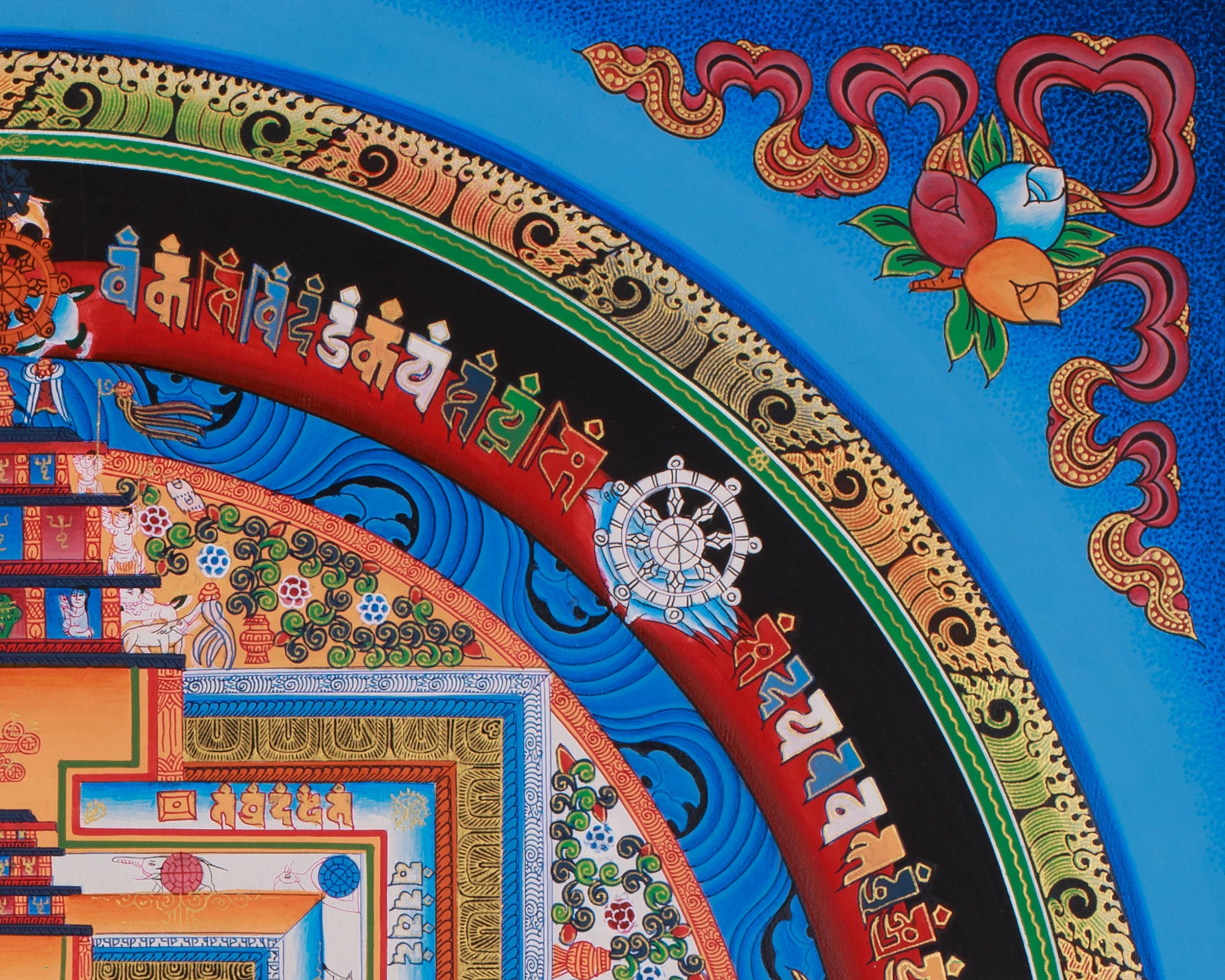 Himalayan Kalachakra Mandala | Divine Cosmic Harmony And Enlightenment