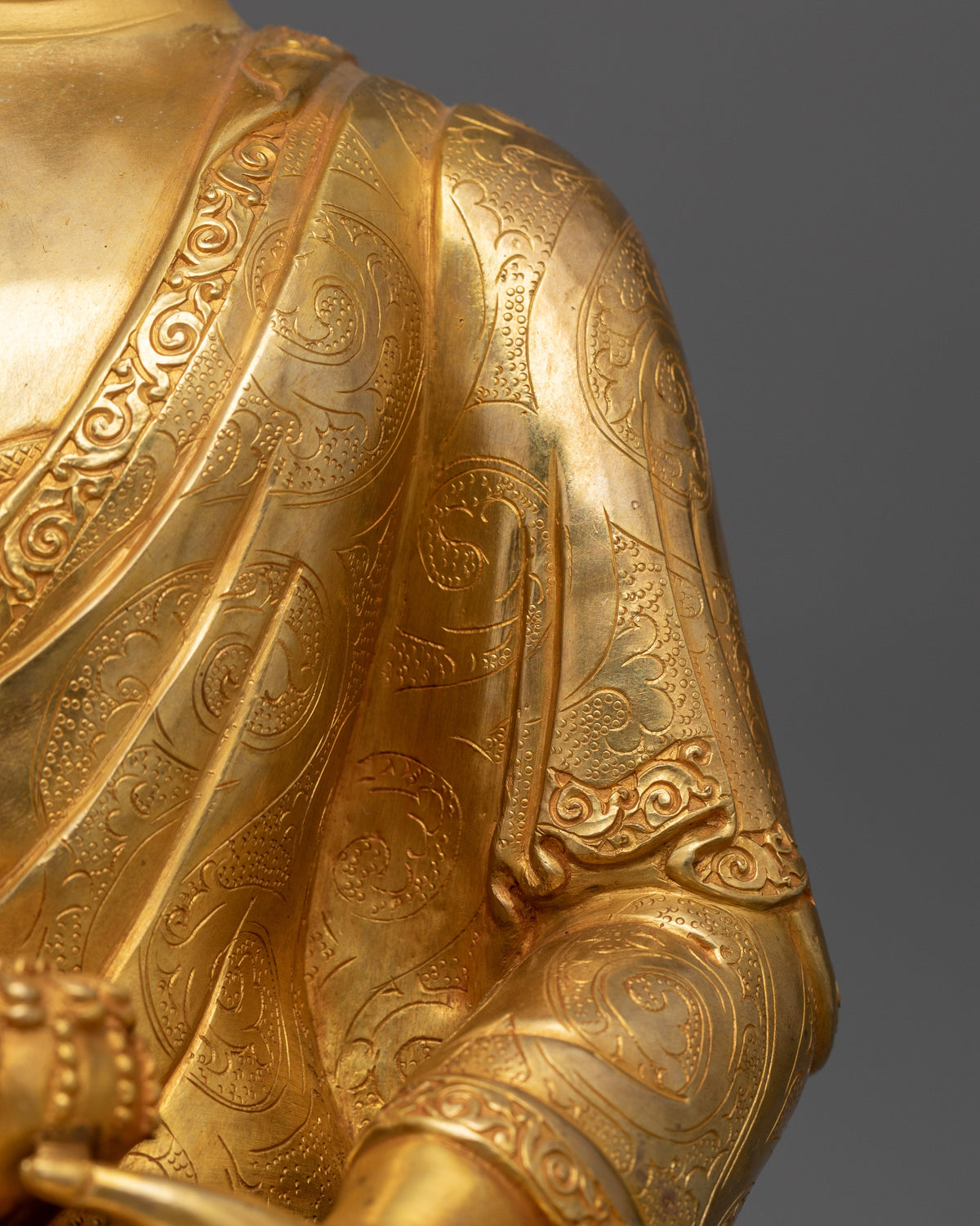 Sacred Pure Land Buddha Amitabha Statue | Lord of Sukhavati Buddha Figure