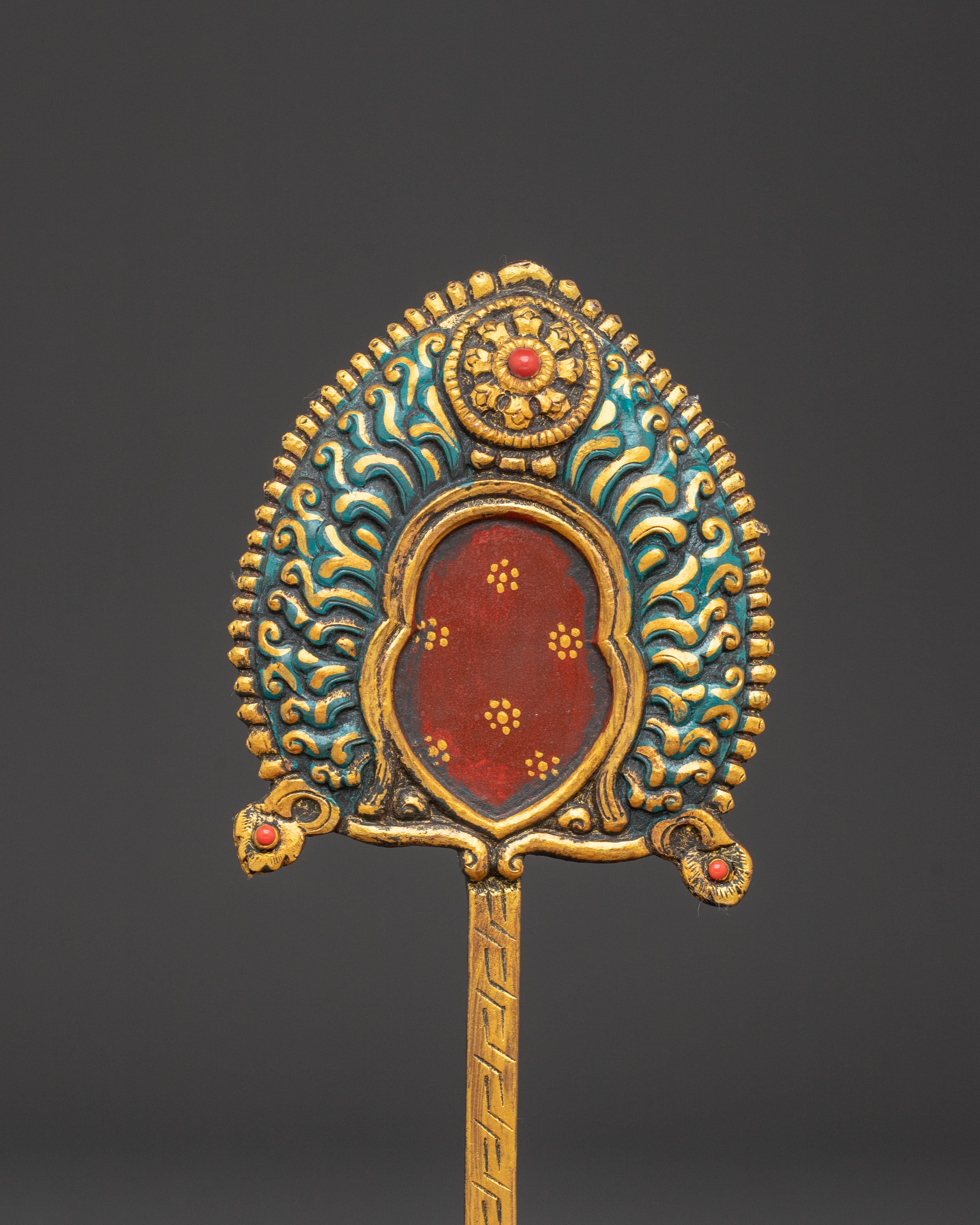 Himalayan Buddhist Throne | Sacred Seat for Deity Statues and Altar