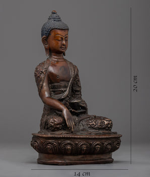 Meditating Buddha Shakyamuni Statue | Embark on a Spiritual Journey with Spiritual Sculpture