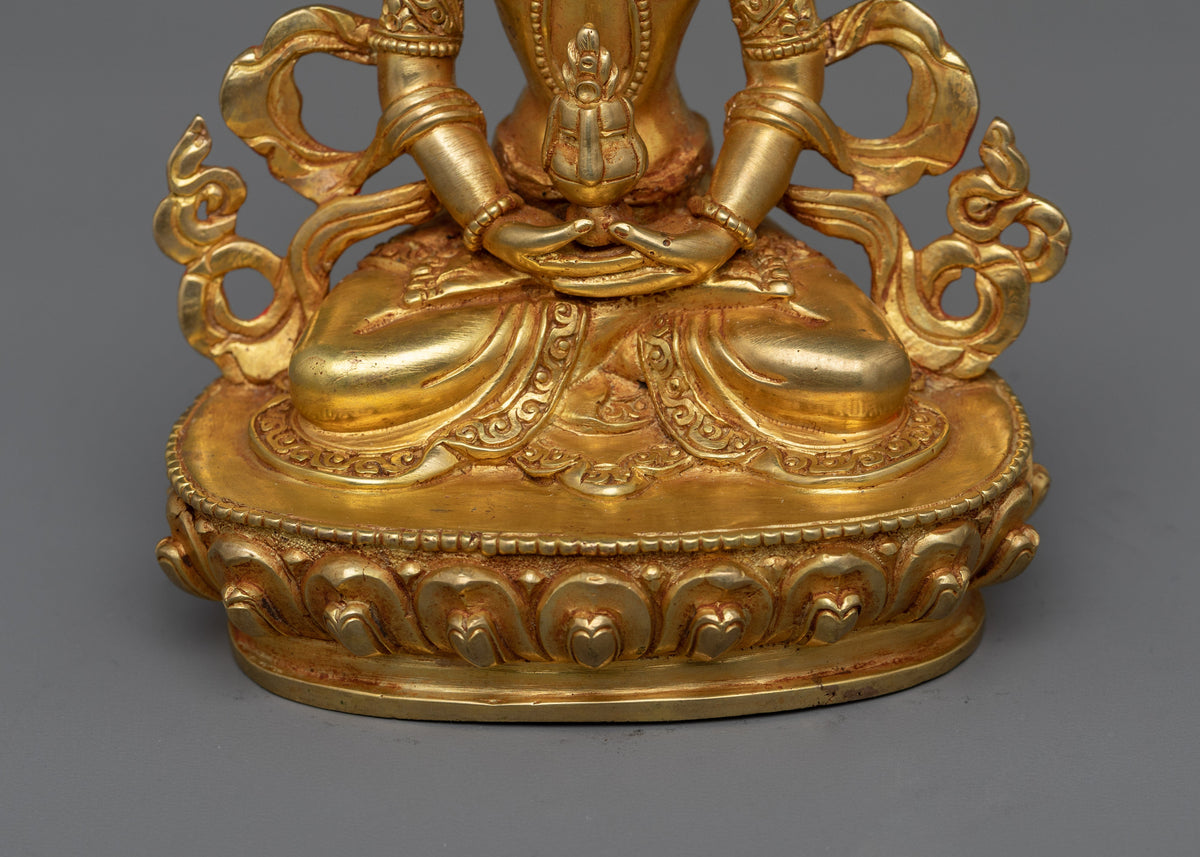 Amitayus Long Life Deity Statue | Embrace Eternal Vitality