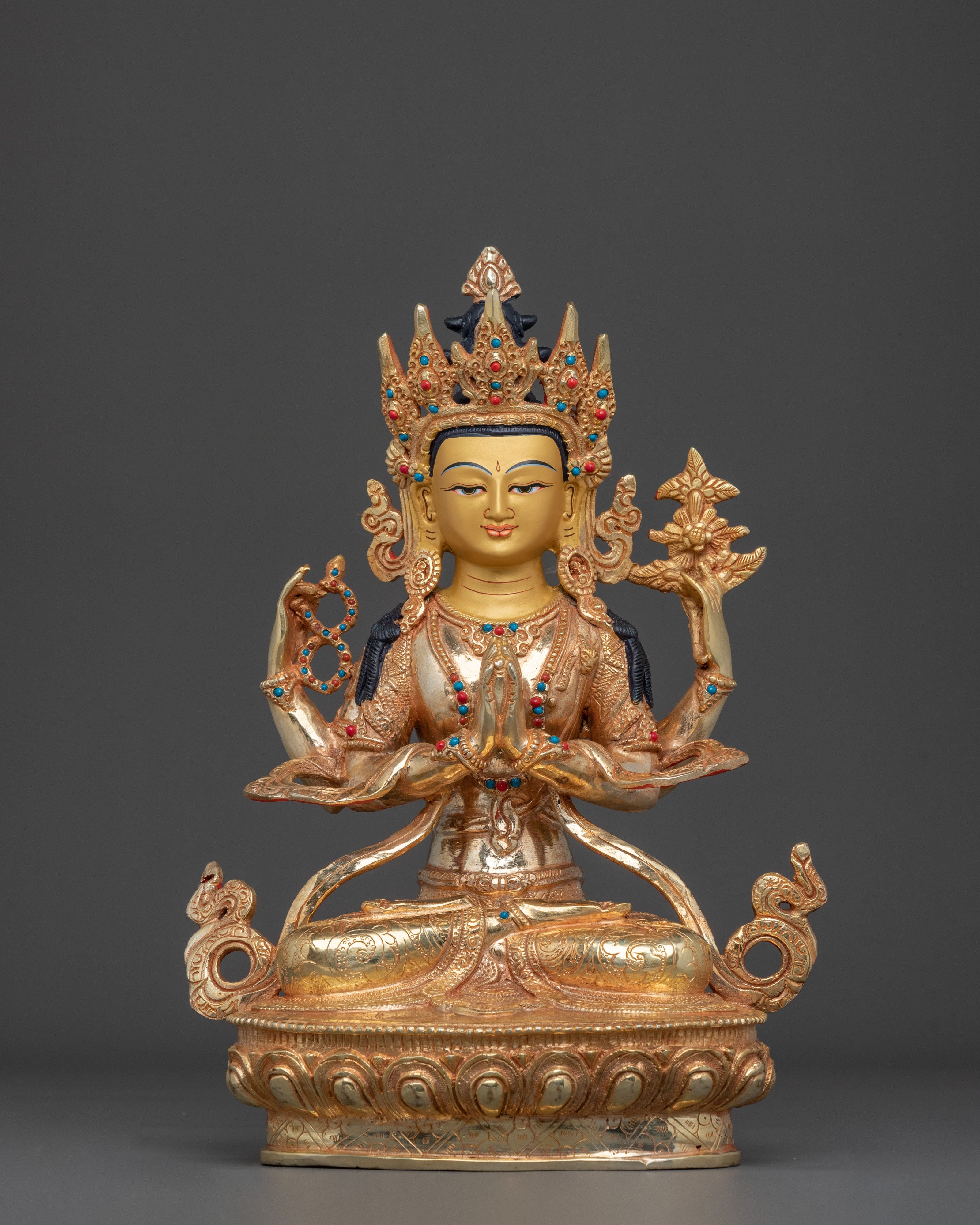 Bodhisattva Of Compassion Chenrezig Sculpture