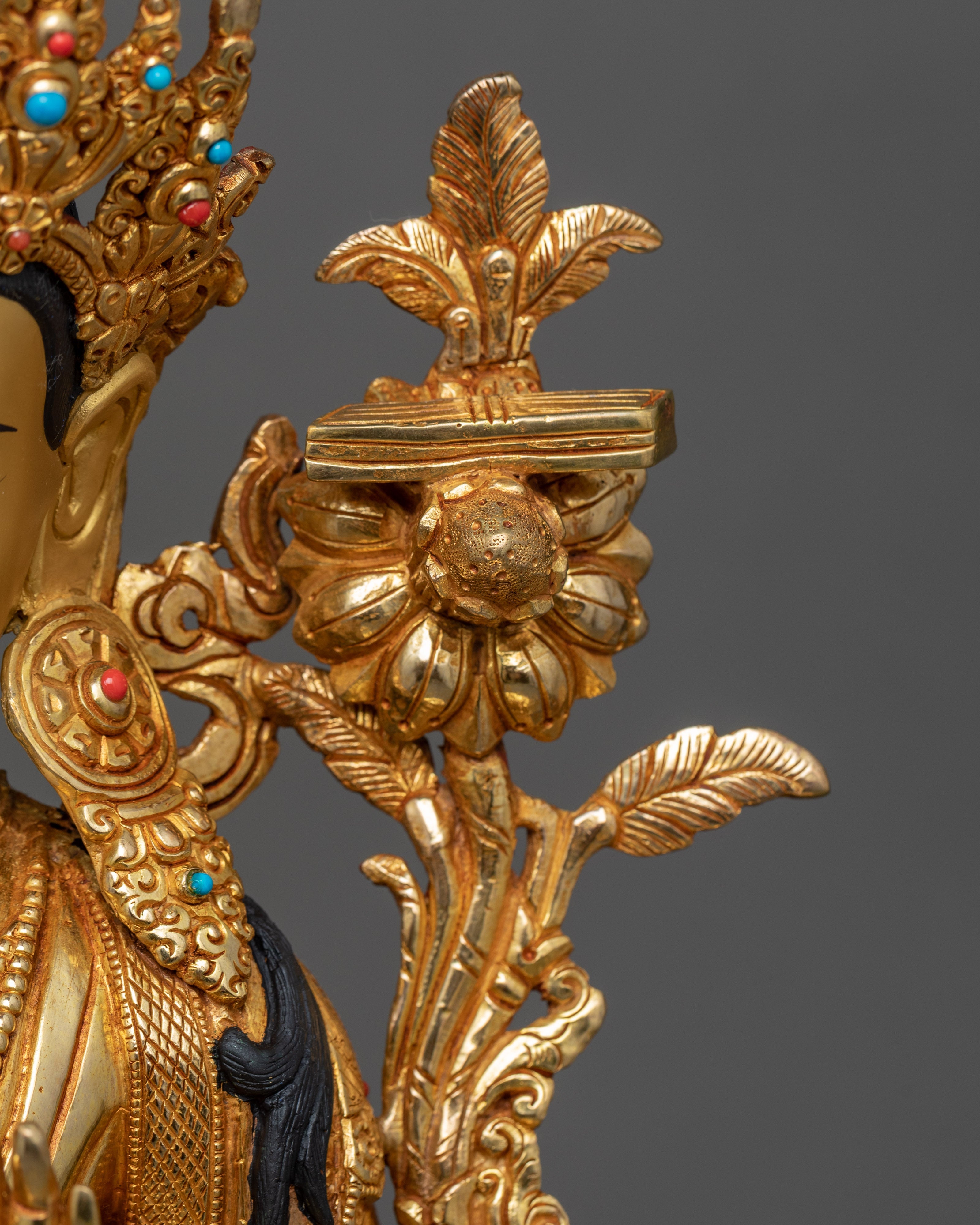 Manjushri Boddhisattva Sculpture | Himalayan Art
