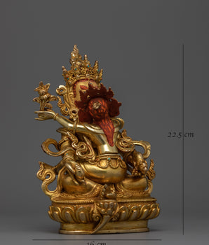 green-dzambhala-with-consort-figure