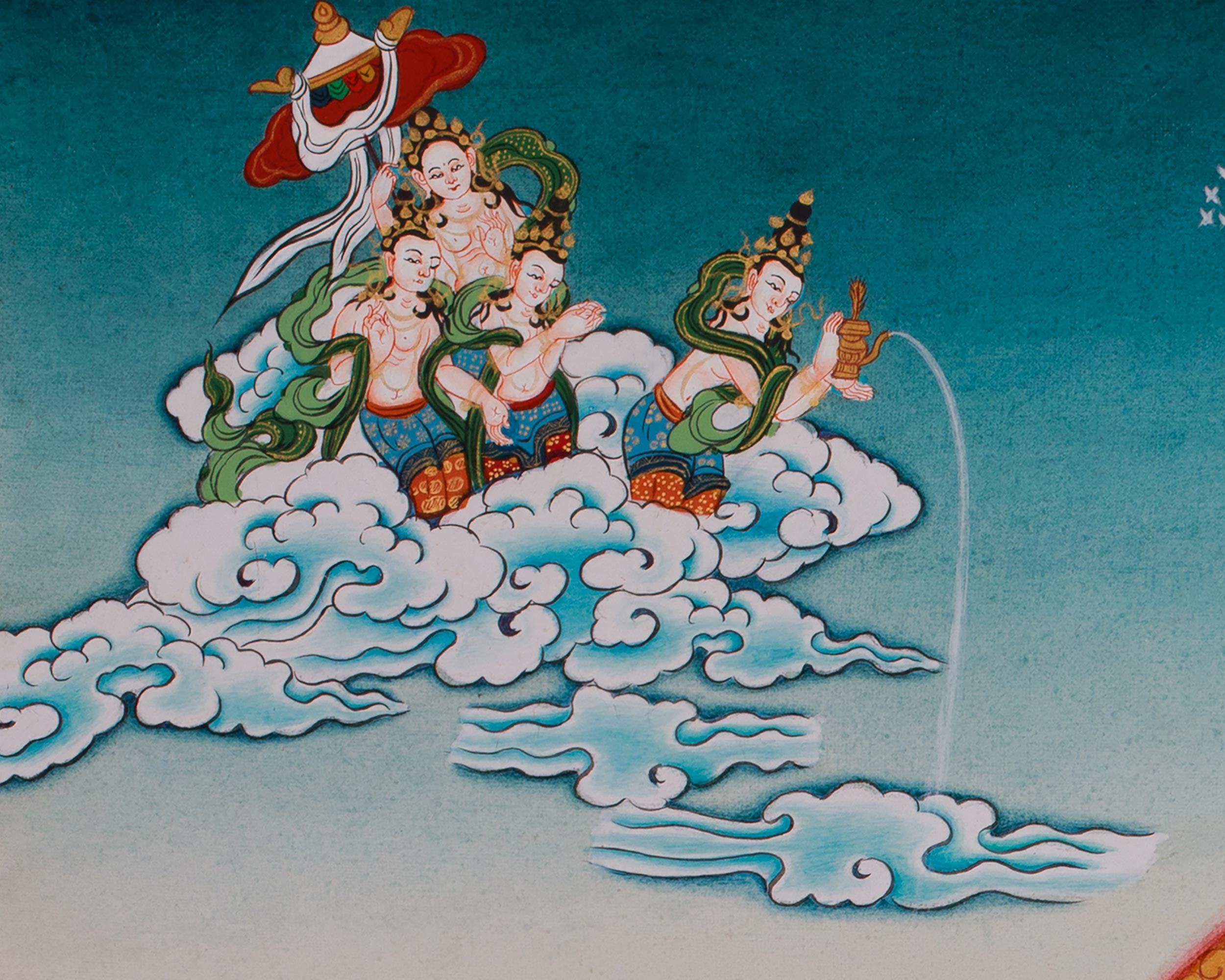 Amitabha Buddha Sacred Art | Infinite Light | Pure Land Buddha | Wisdom Deity