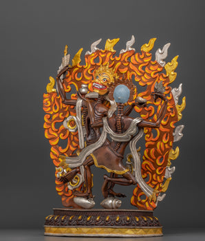 Handcrafted Chittipati Statue | The Lord of the Cremation Grounds