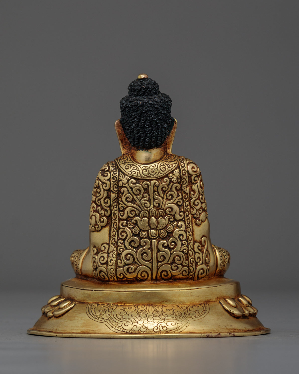 Amitabha Buddha Antique Handmade Statue | Embodiment of Infinite Light and Compassion