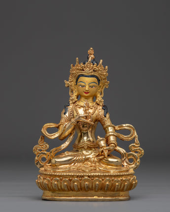 Handmade Golden Buddhist Deity Vajrasattva
