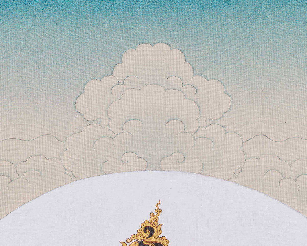 Goddess of Longevity, White Tara Thangka | Buddhist Healing Deity