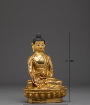 Statue of Supreme Healer Medicine Buddha