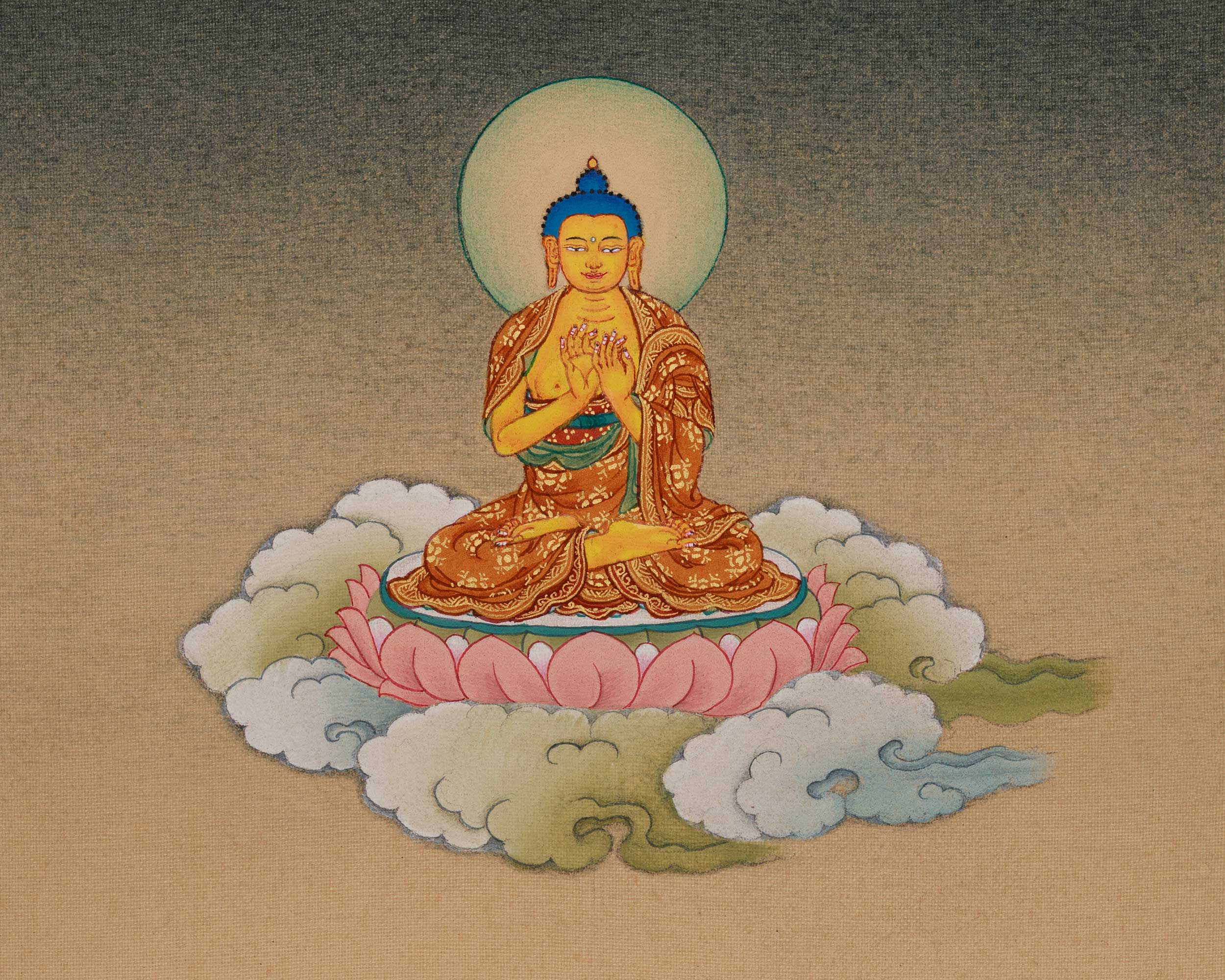 Himalayan Thangka of 1000 Armed Chenrezig | The Bodhisattva of Compassion
