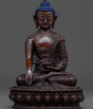 Peaceful Shakyamuni Buddha Statue 