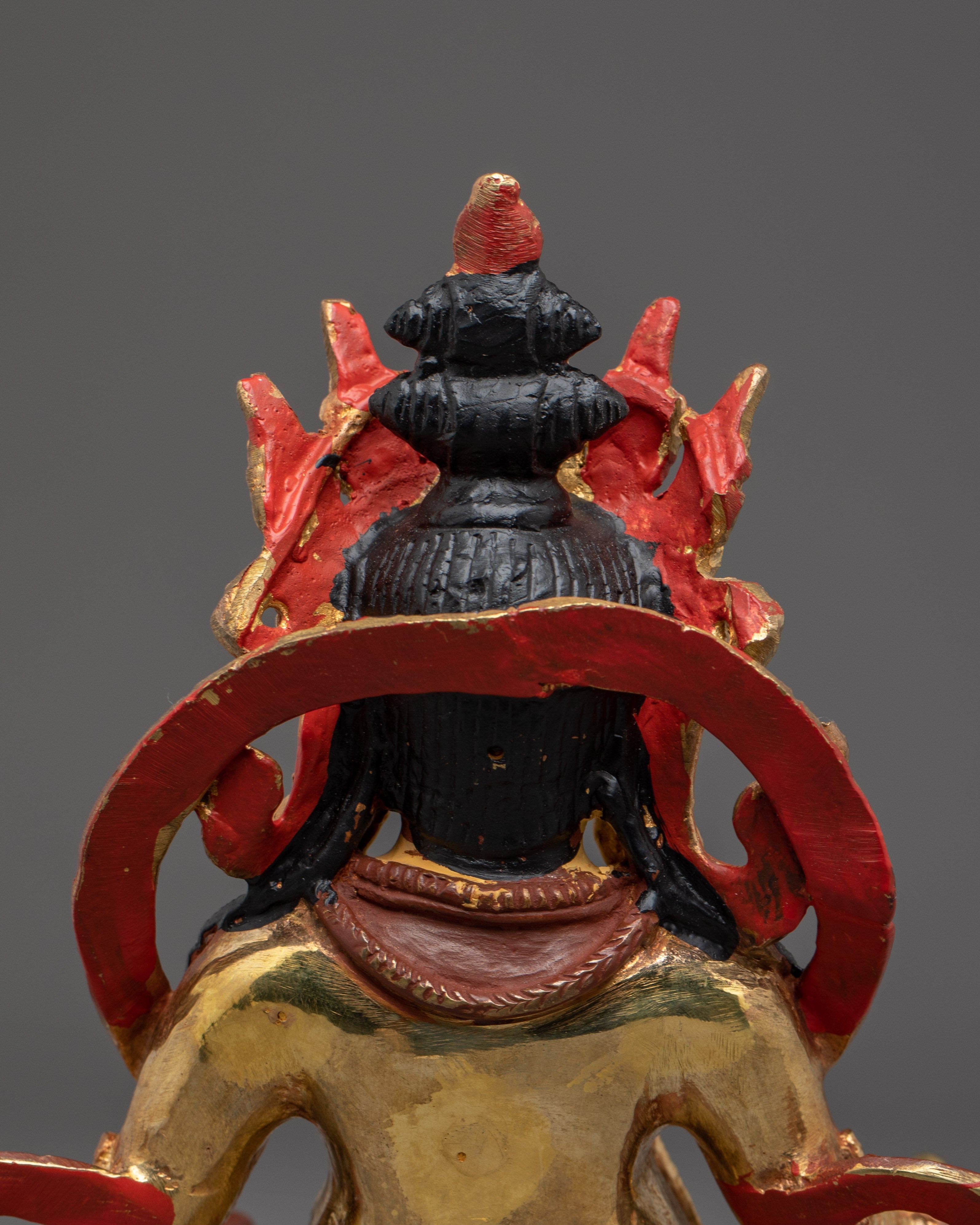 Tibetan Ritual Statue of Dzambhala | Prosperity Altar Deity
