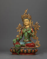 green-tara-colored-handmade