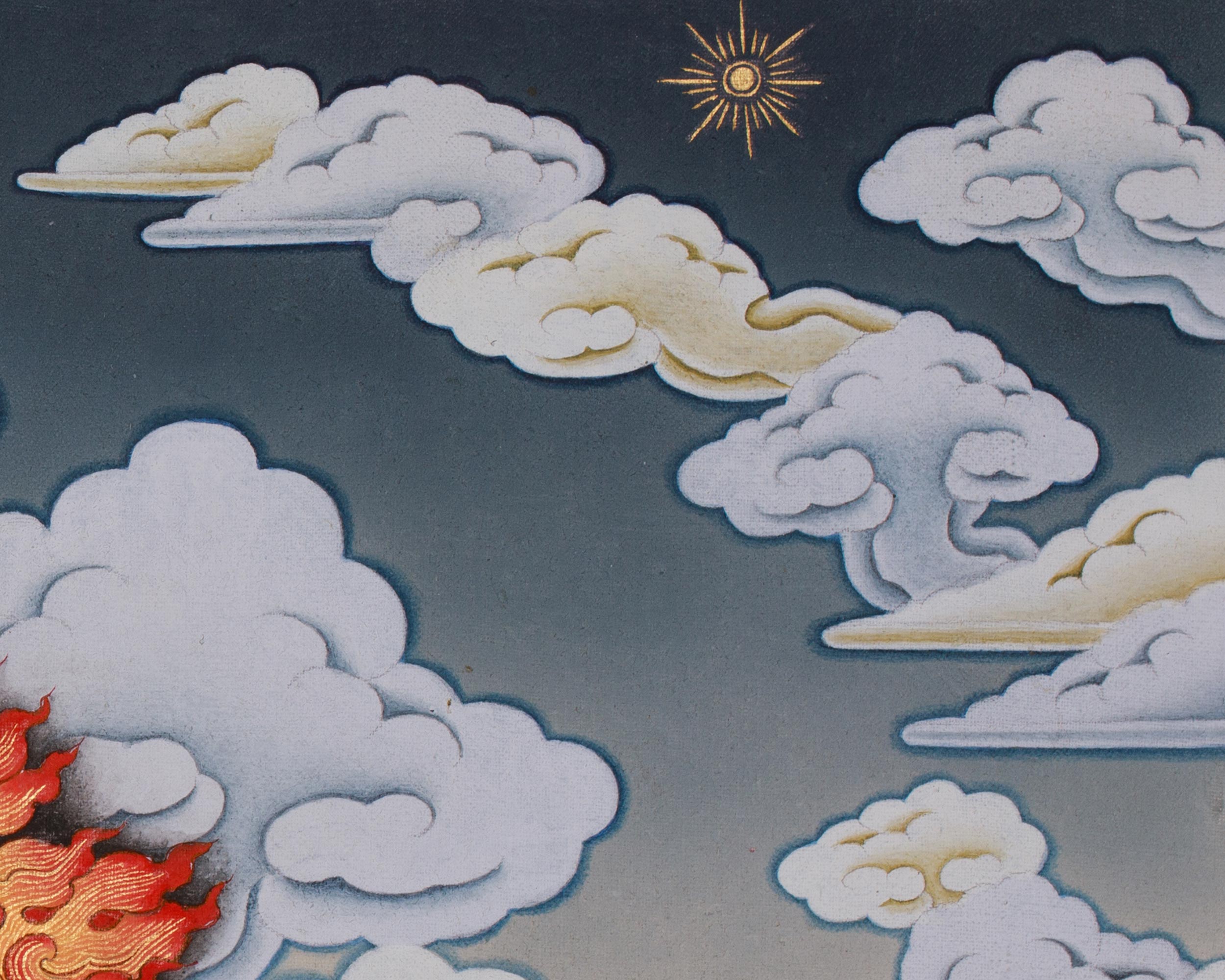 Achi Chokyi Drolma Art | Dharma Protector | Divine Thangka