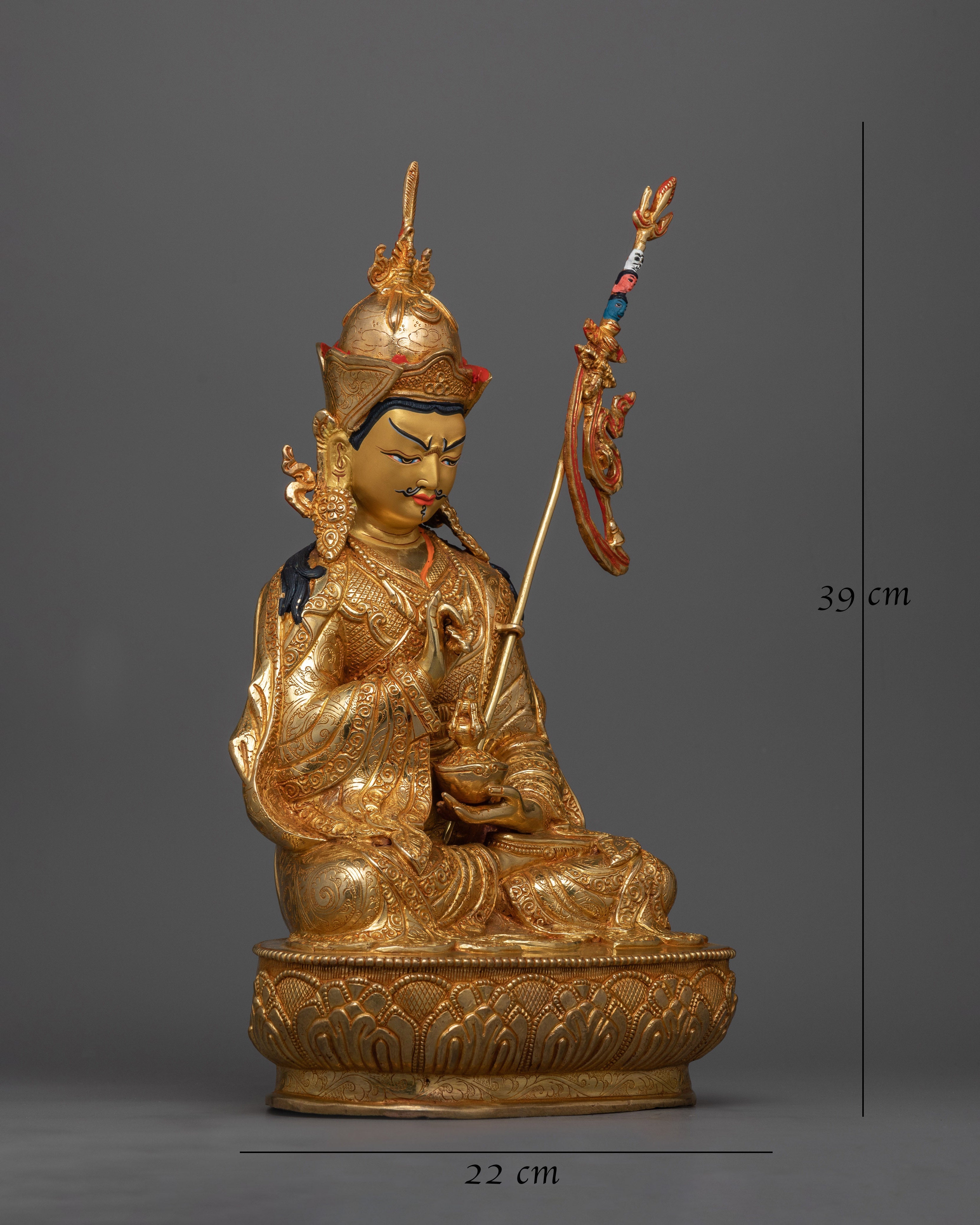 Lotus Rinpoche Statue | Handcrafted Symbol of Enlightenment