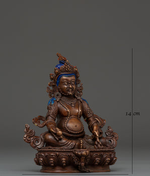 Himalayan Statue of Wealth Lord Dzambhala | Abundance and Prosperity
