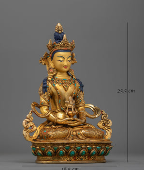 Amityus Infinite Life Buddha Statue 