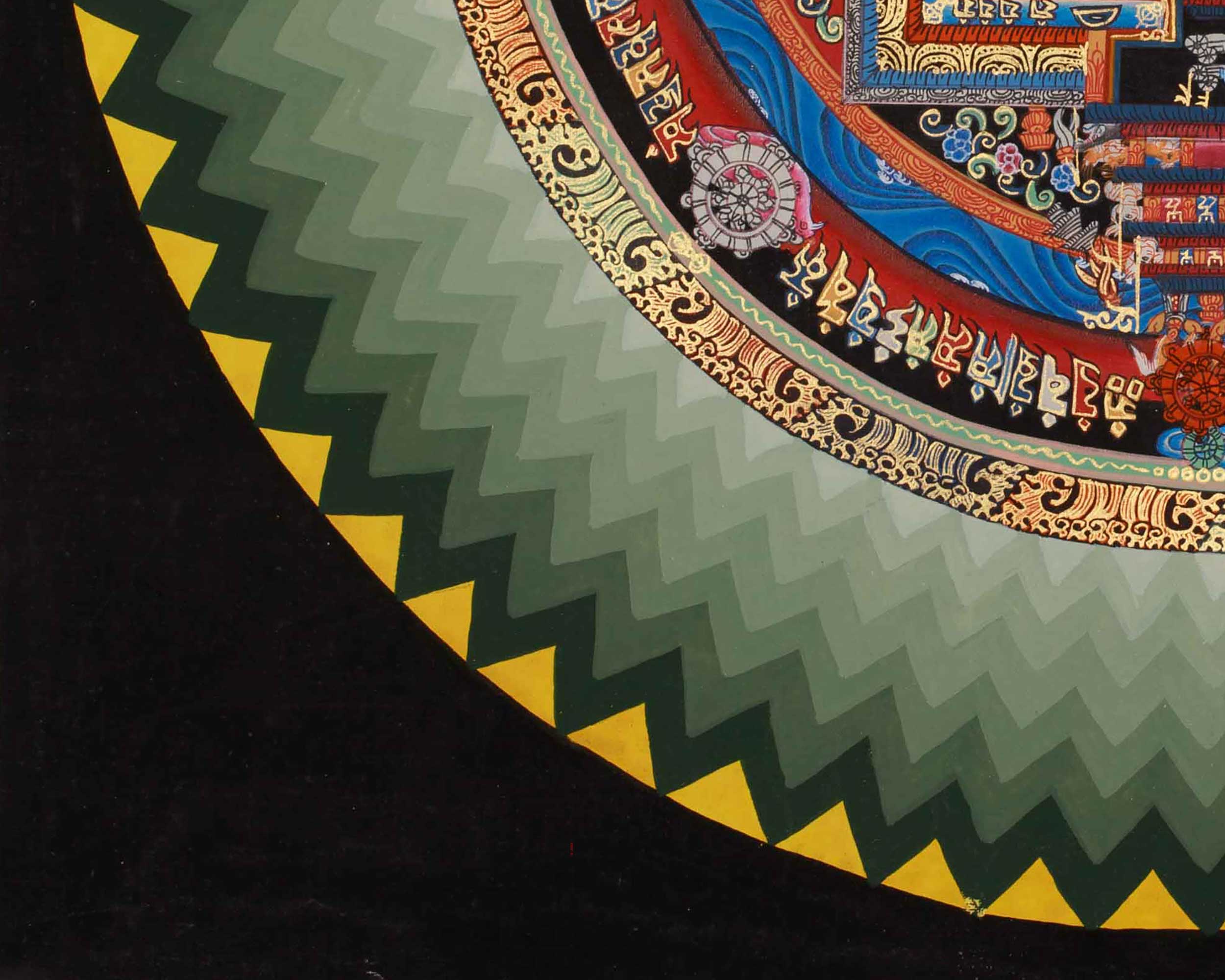 Tibetan Art of Kalachakra Mandala | Spiritual Focus and Inner Transformation