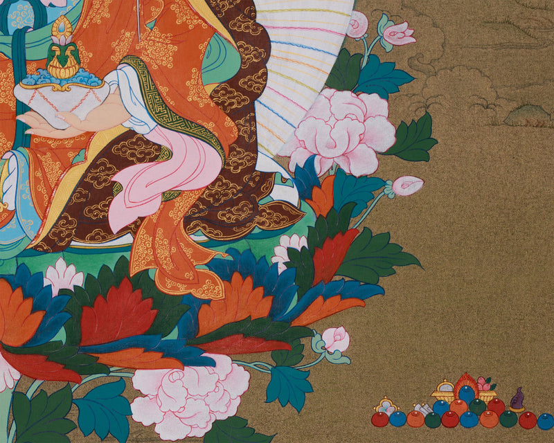 Second Buddha Guru Rinpoche | Spiritual Art for Protection and Enlightenment