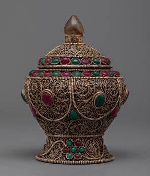 Dhupur Rice Bowl Pot with Lid