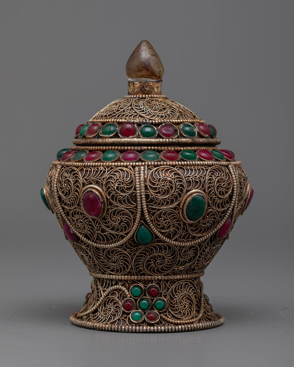 Dhupur Rice Bowl Pot with Lid