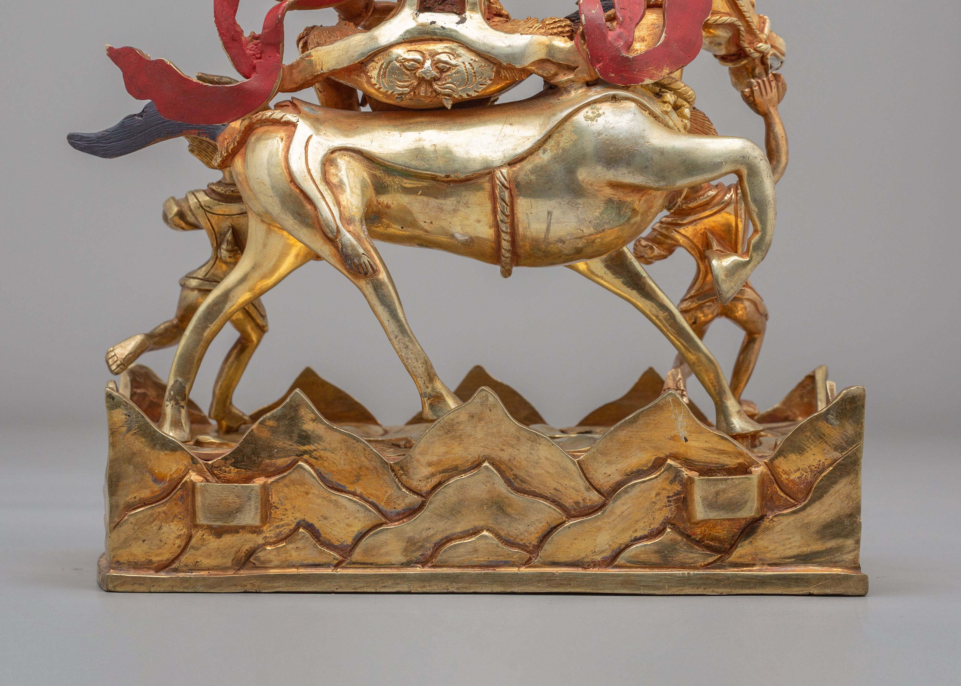 Palden Lhamo Spiritual Sculpture | Tibetan Protector Deity Statue