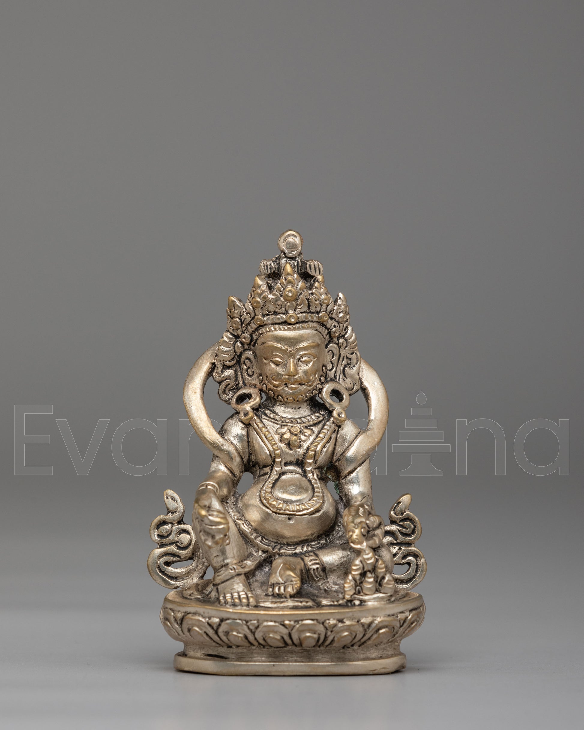 Machine Made Dzambhala Deity Statue