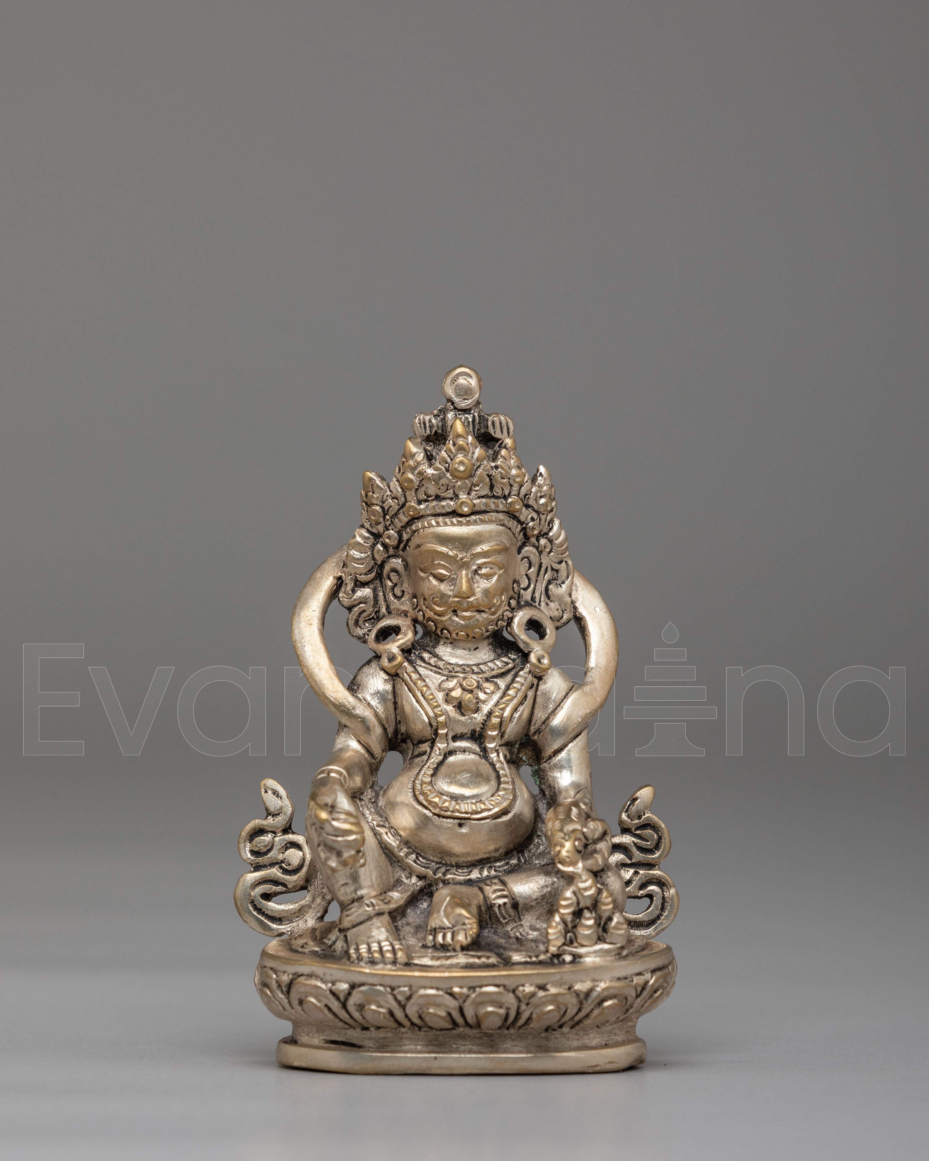Machine Made Dzambhala Deity Statue