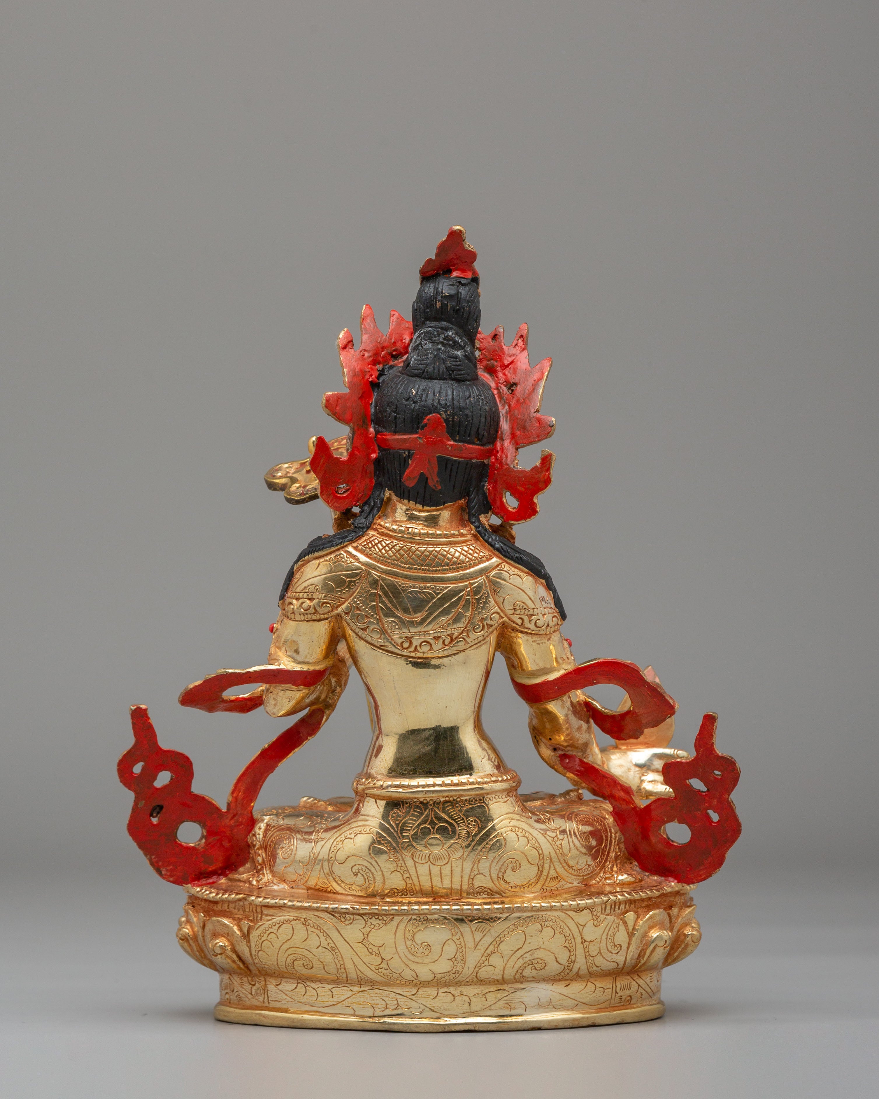 Buddhist White Umbrella Deity Statue | Sacred Meditation Sculpture