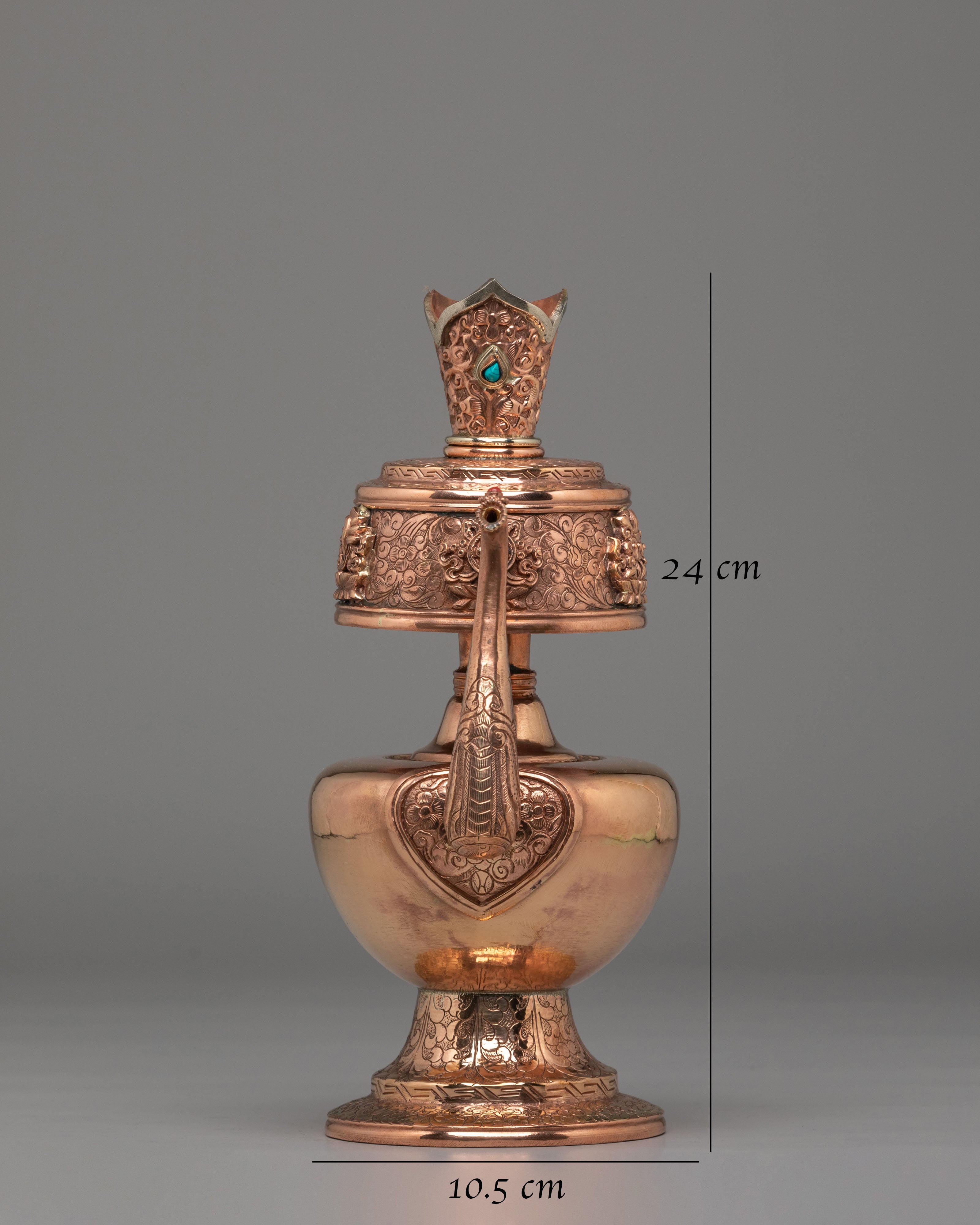 Spiritual Ritual Bhumba Set | Sacred Water Offering Vessel