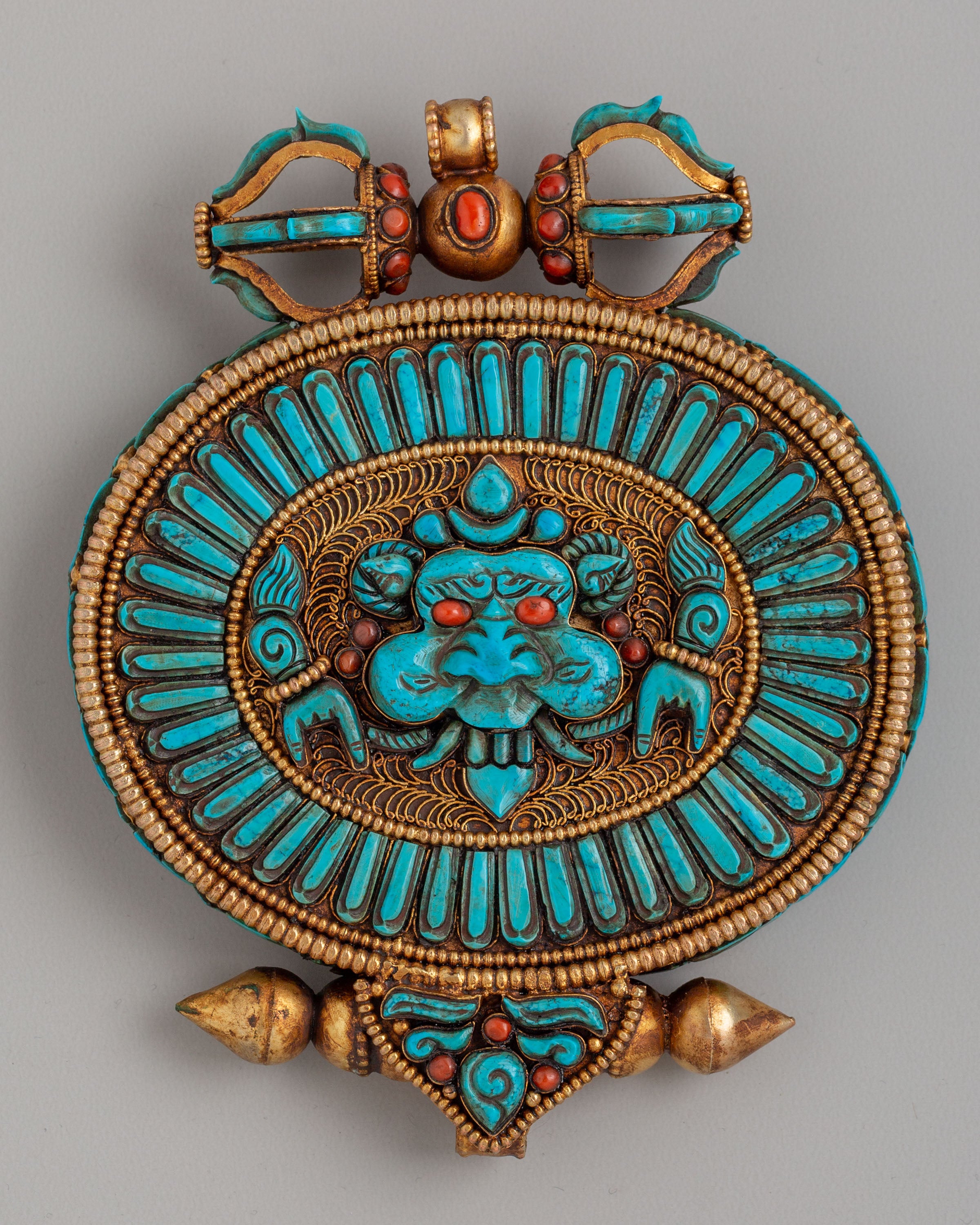 Traditional Cheppu Ghau Box Locket | Spiritual Jewelry for Protection
