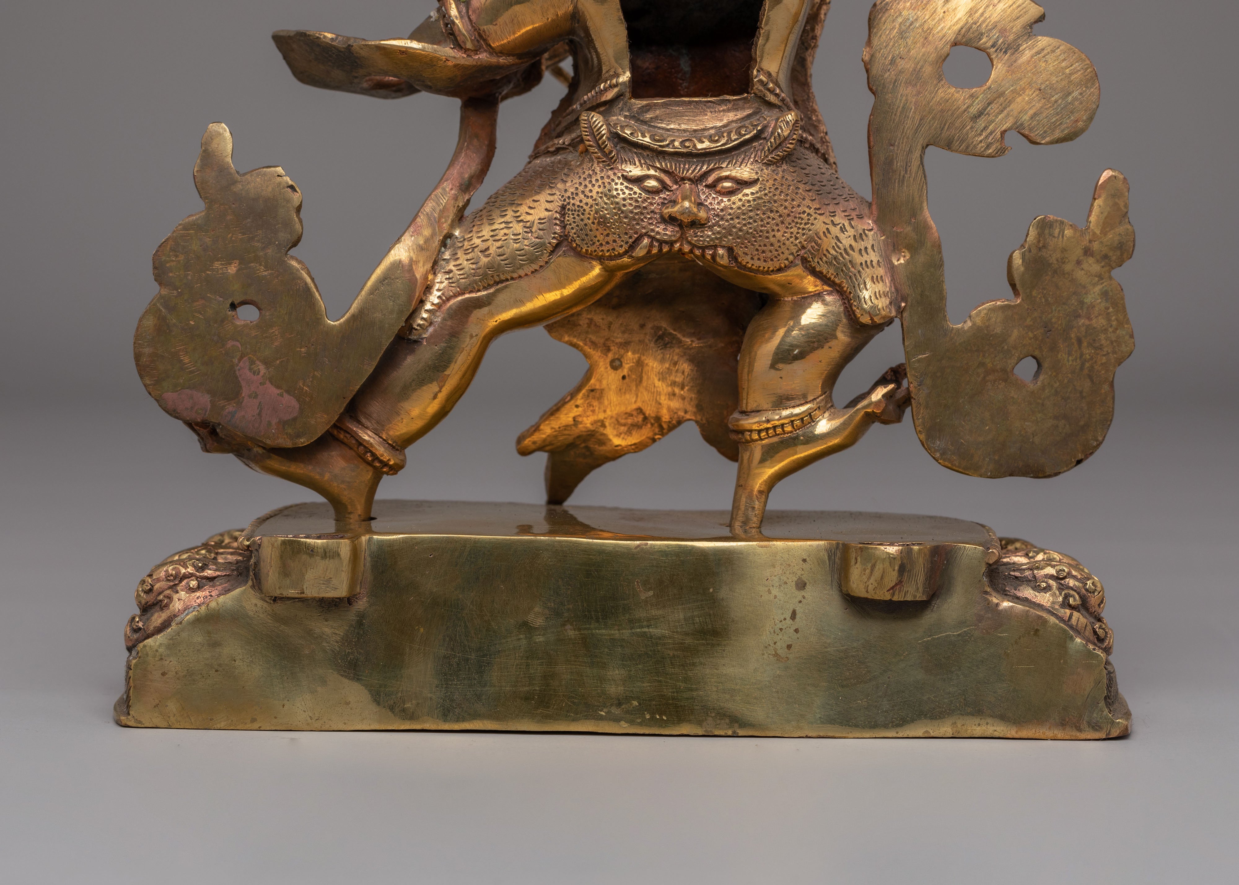 Handcrafted Vajrapani Deity Statue | Tibetan Protector Deity Sculpture