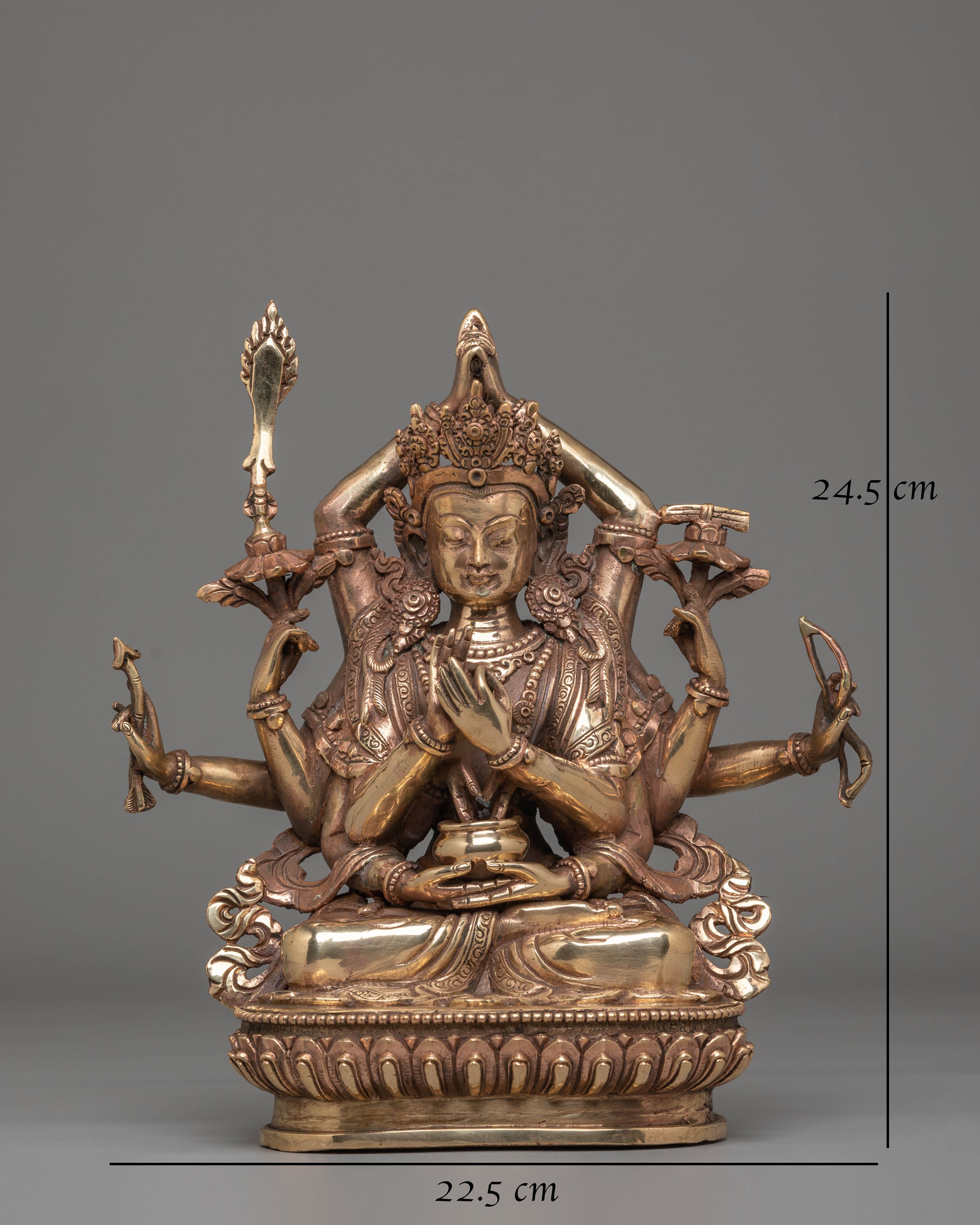 Handcrafted Chundi Statue |  Protector in Tibetan Buddhism for Altar