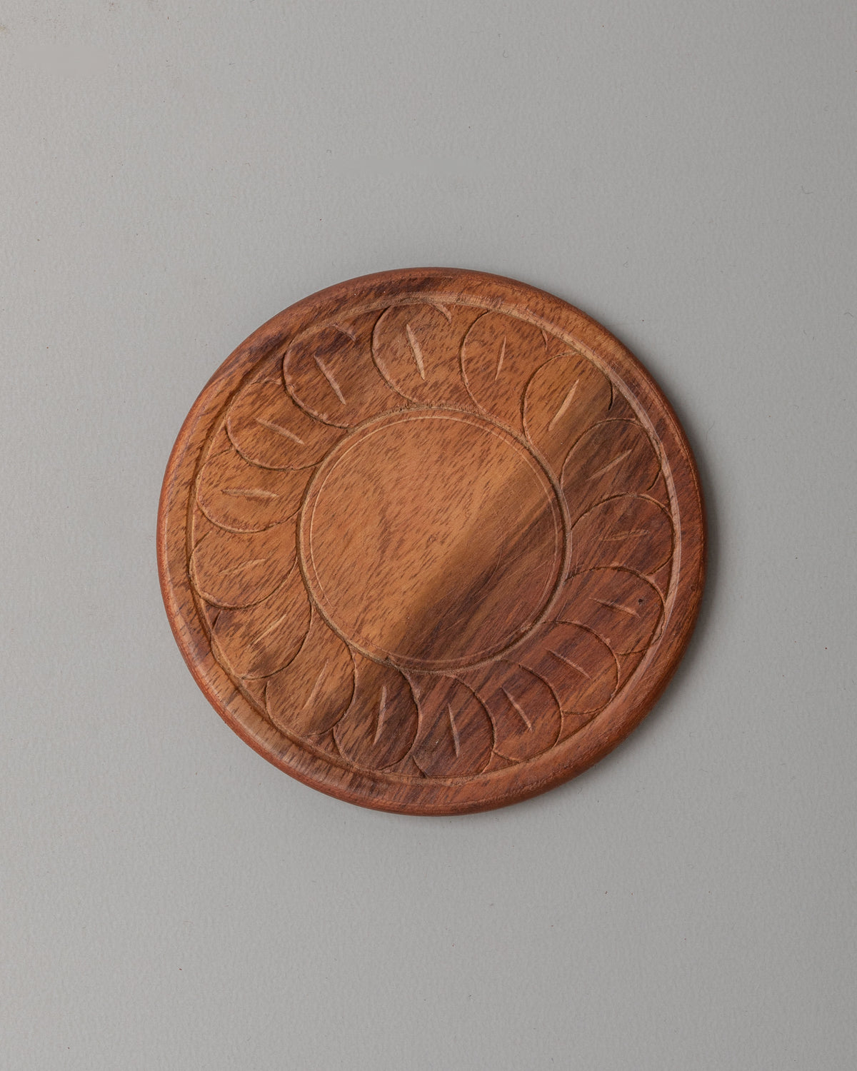 Buddhist Symbol Coaster Set | Handcrafted Wooden Coasters