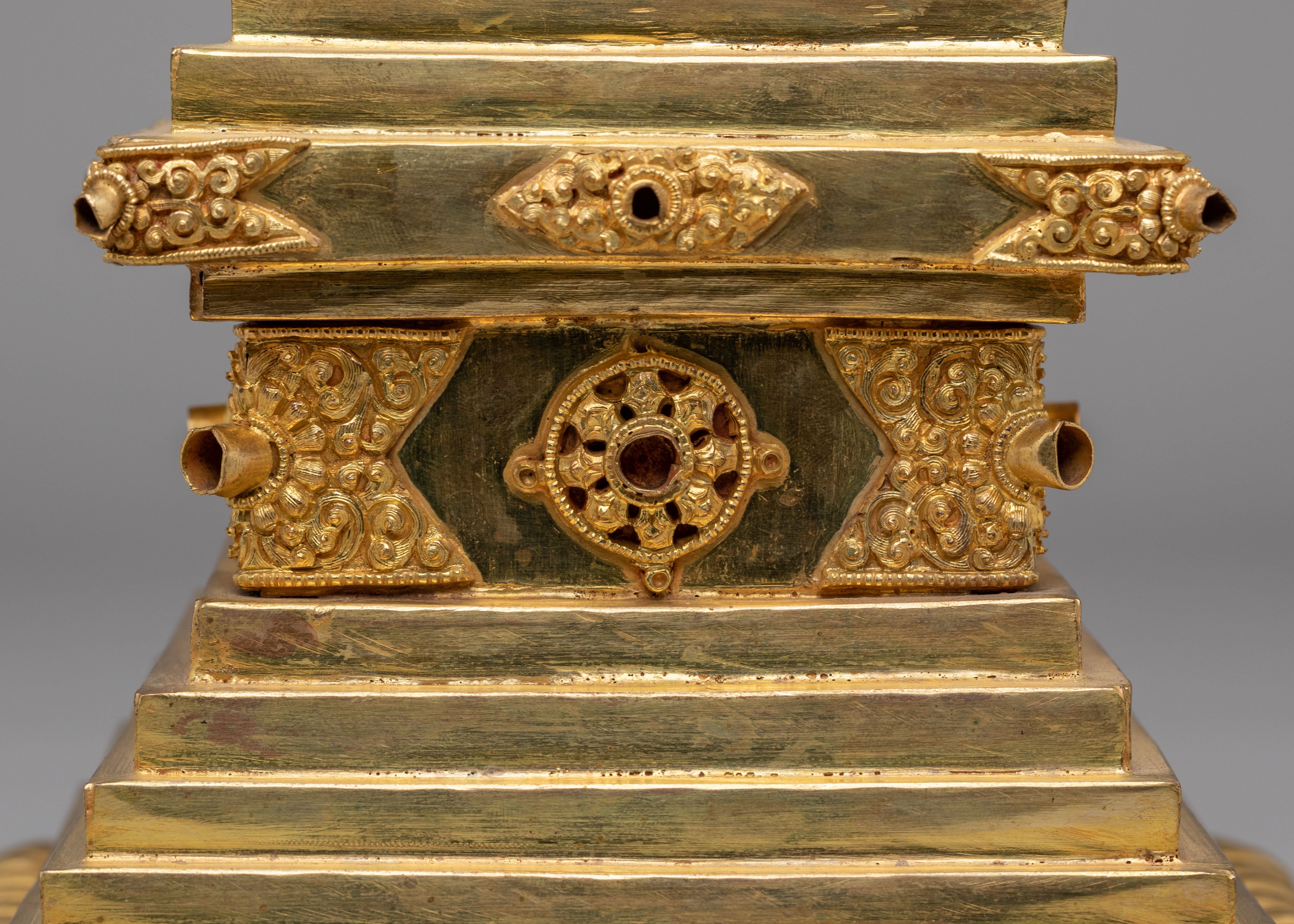 Enlightenment Stupa for Buddhist Practice | Symbol of Enlightenment