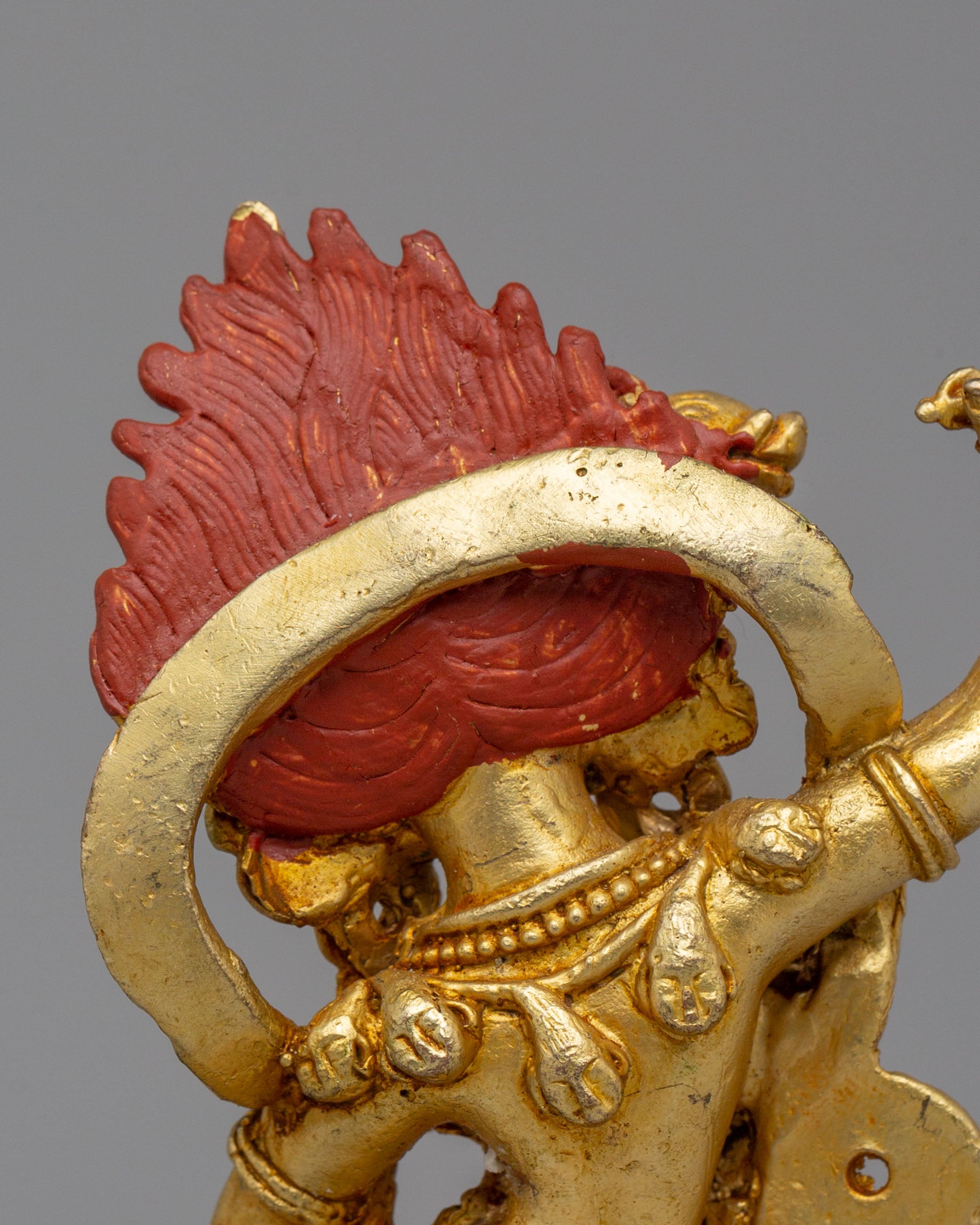 Wrathful Dorje Phagmo Statue | Tibetan Wisdom Goddess for Meditation