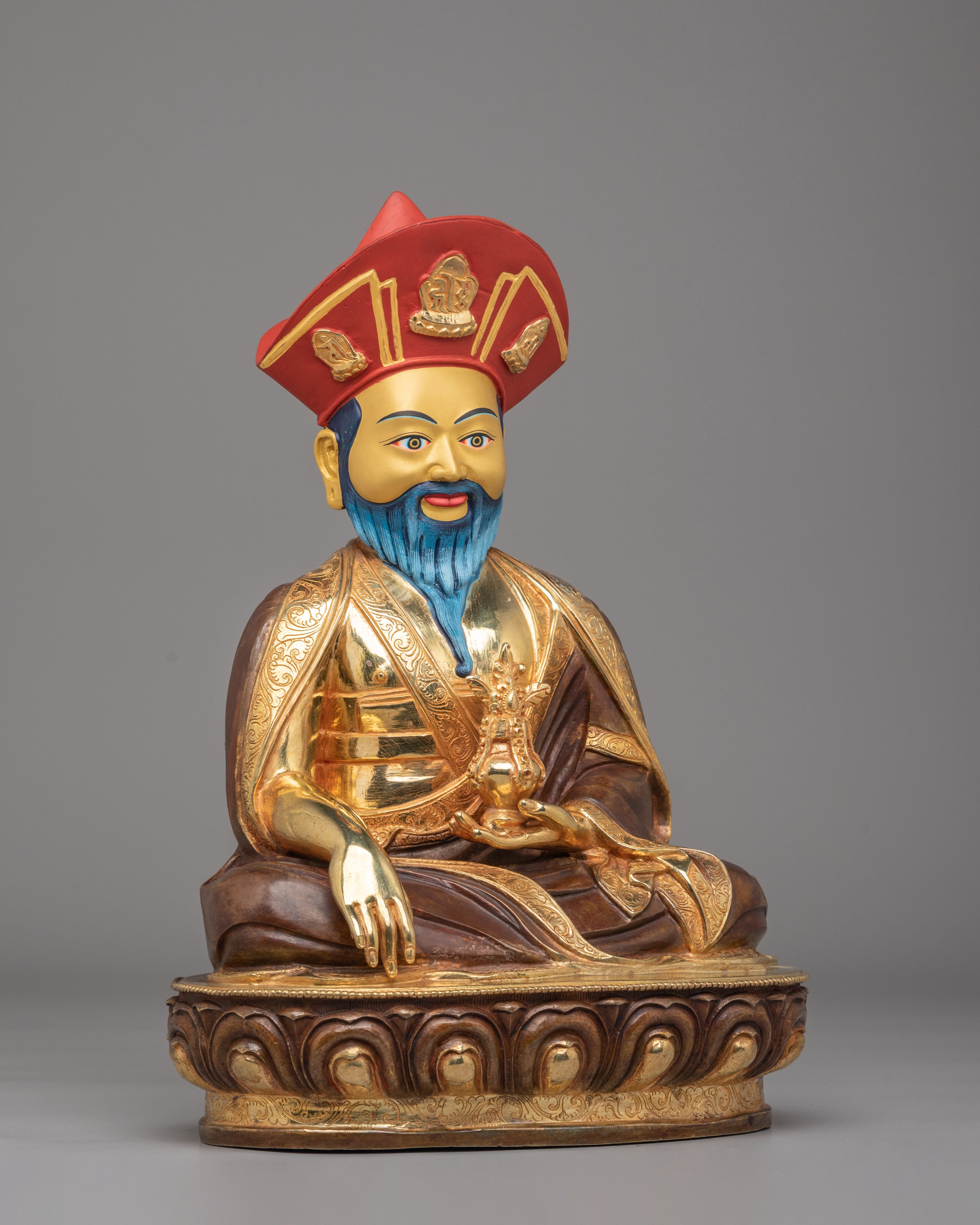 Guru Shapdum Statue: The Buddhist Master | Symbol of Wisdom and Compassion