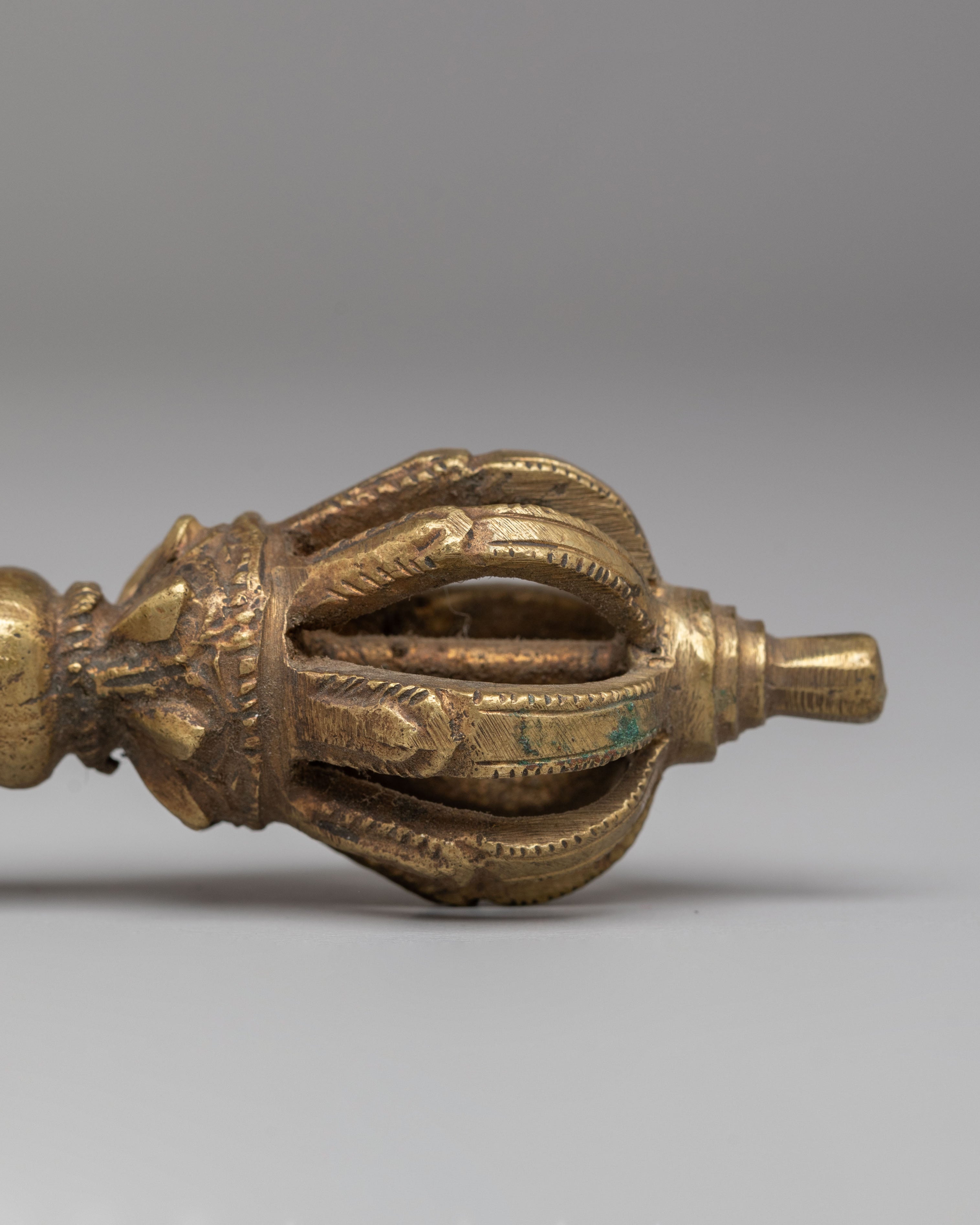 Himalayan Ceremonial Tibetan Vajra | Sacred Ritual Tool for Protection & Spiritual Balance