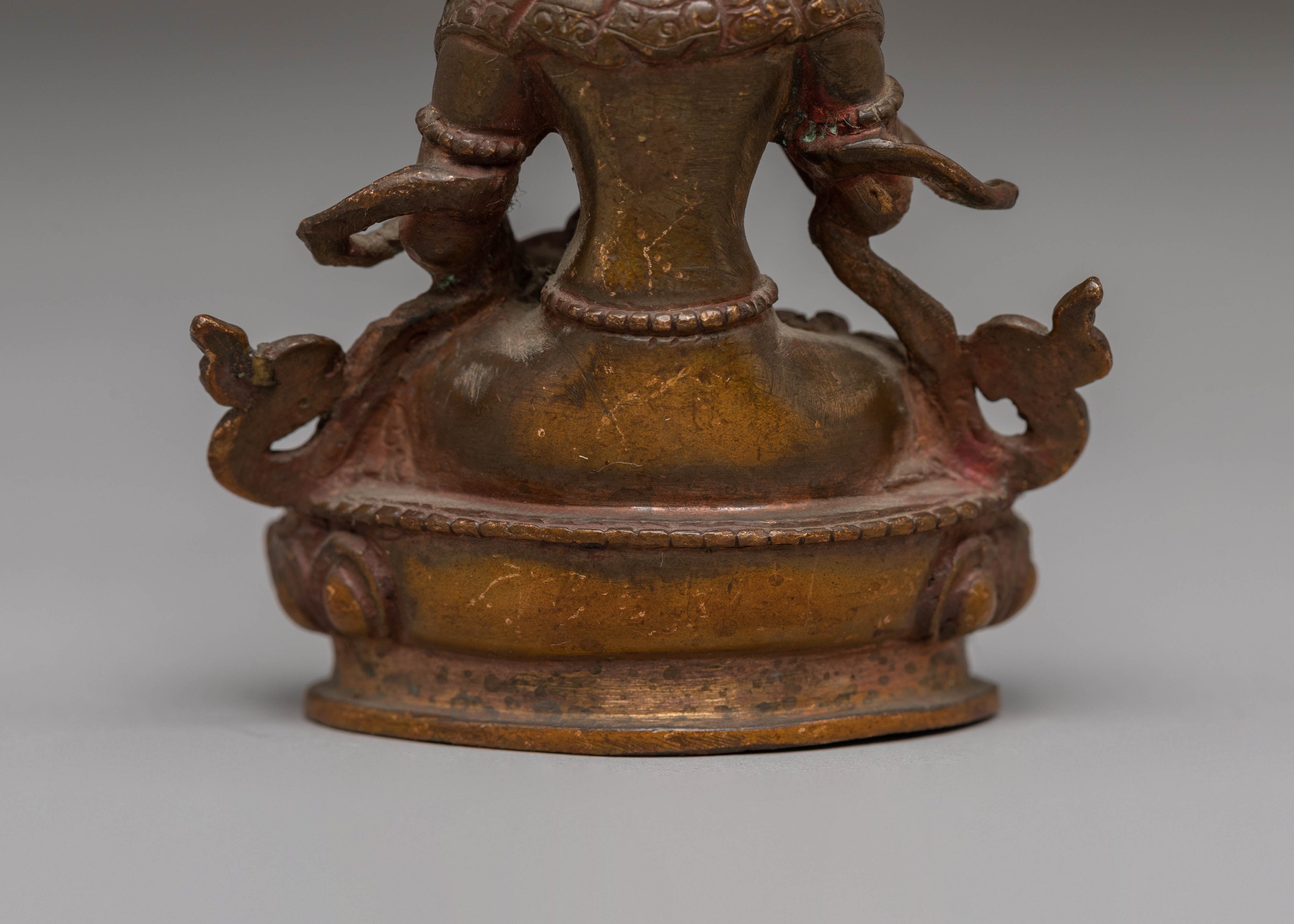 Handmade Vajrasattva Statue for Purification | Tibetan Vajrasattva Figure