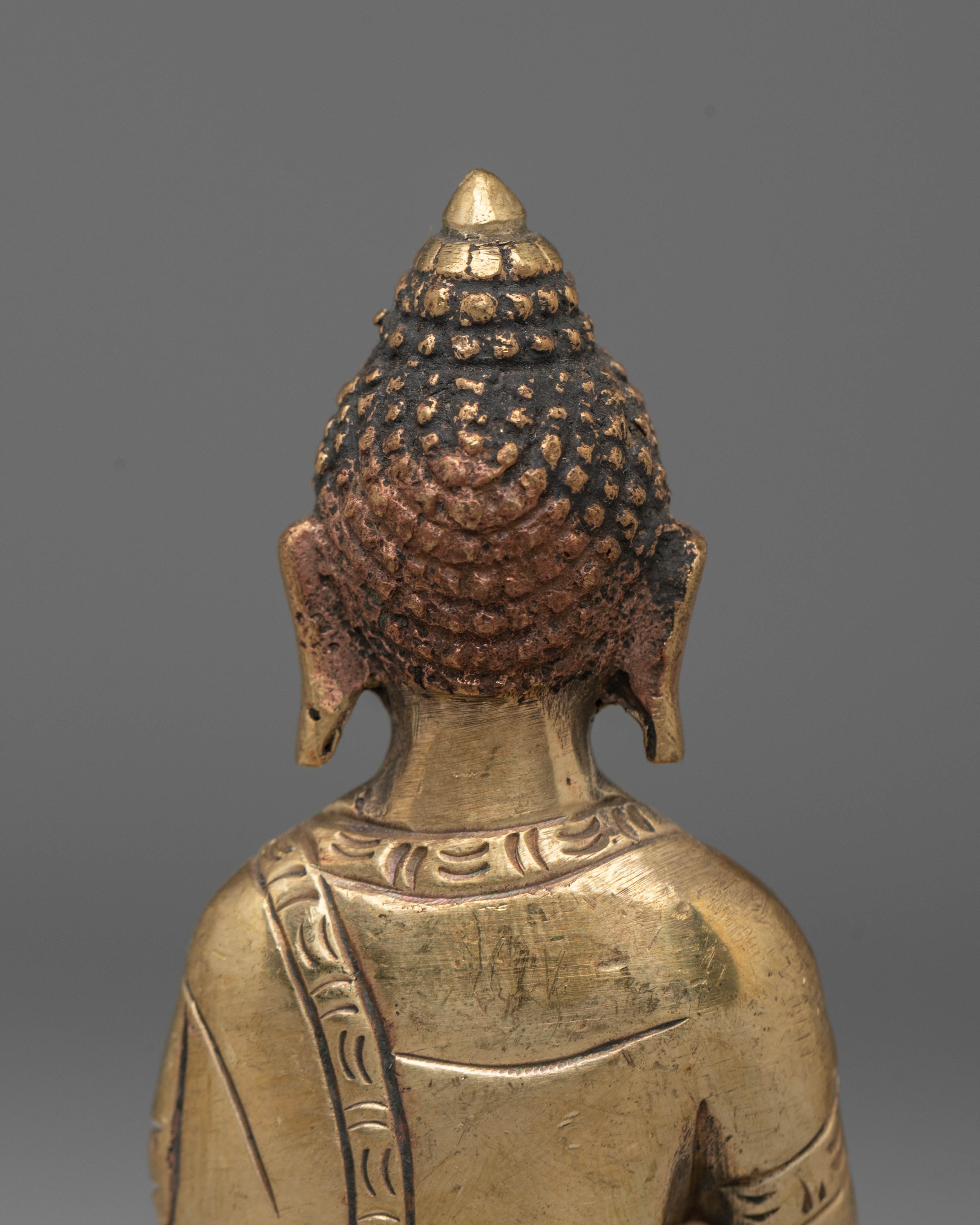Handcrafted Five-Buddha Set Statue | Spiritual Enlightenment Decor